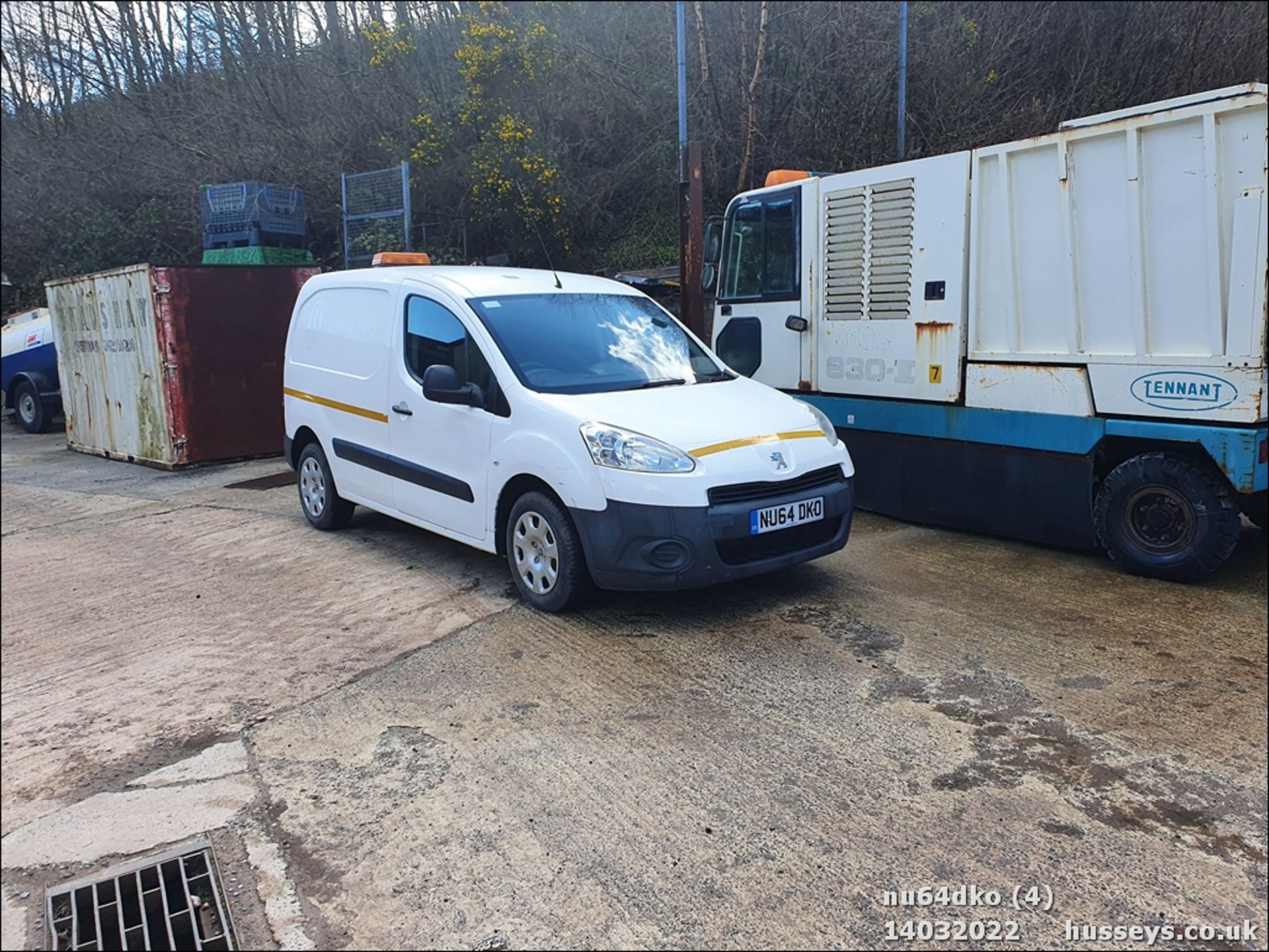 14/64 PEUGEOT PARTNER 850 S L1 HDI - 1560cc Van (White) - Image 4 of 30