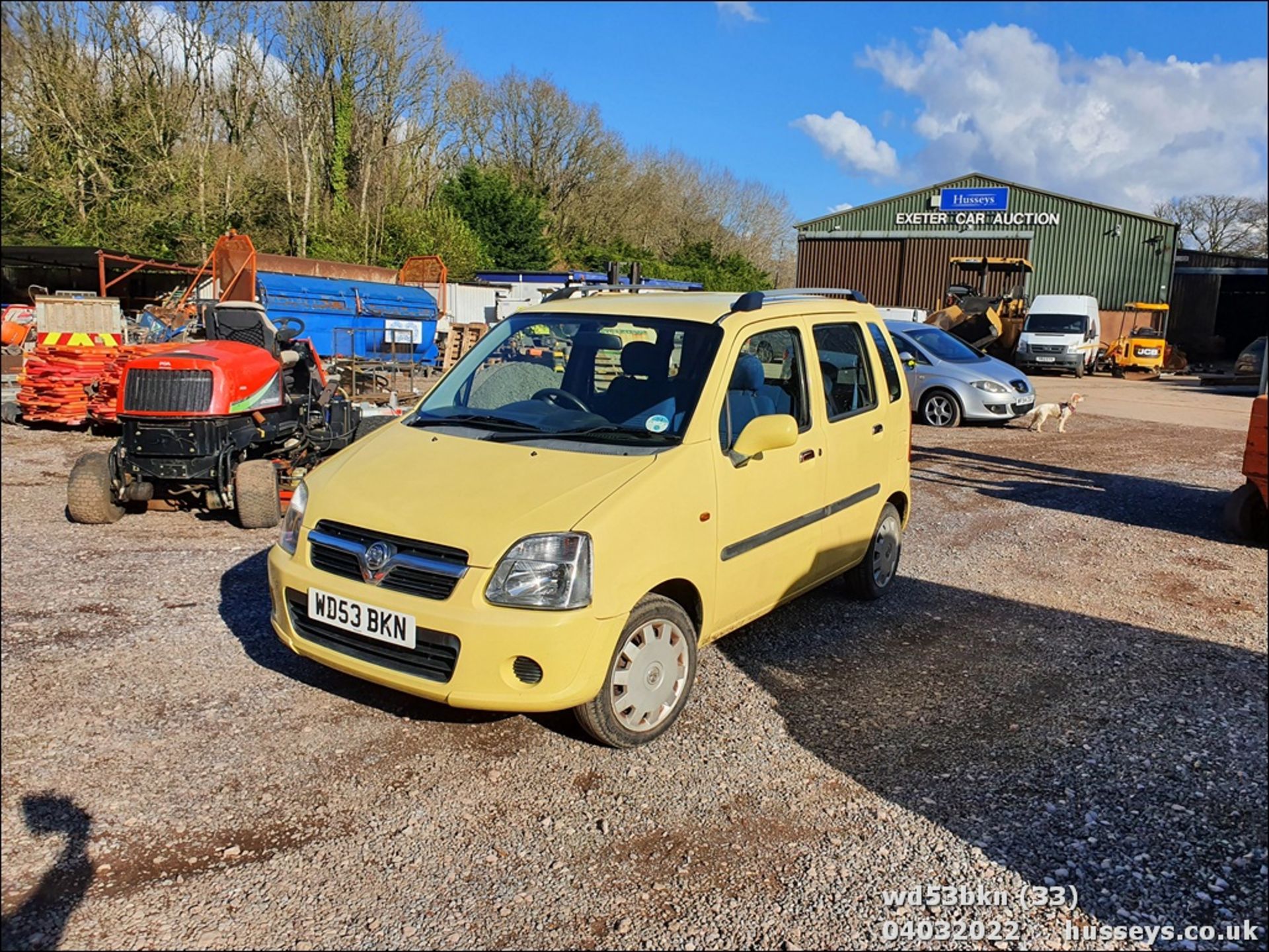 04/53 VAUXHALL AGILA ENJOY 16V - 1199cc 5dr Estate (Yellow) - Image 31 of 38