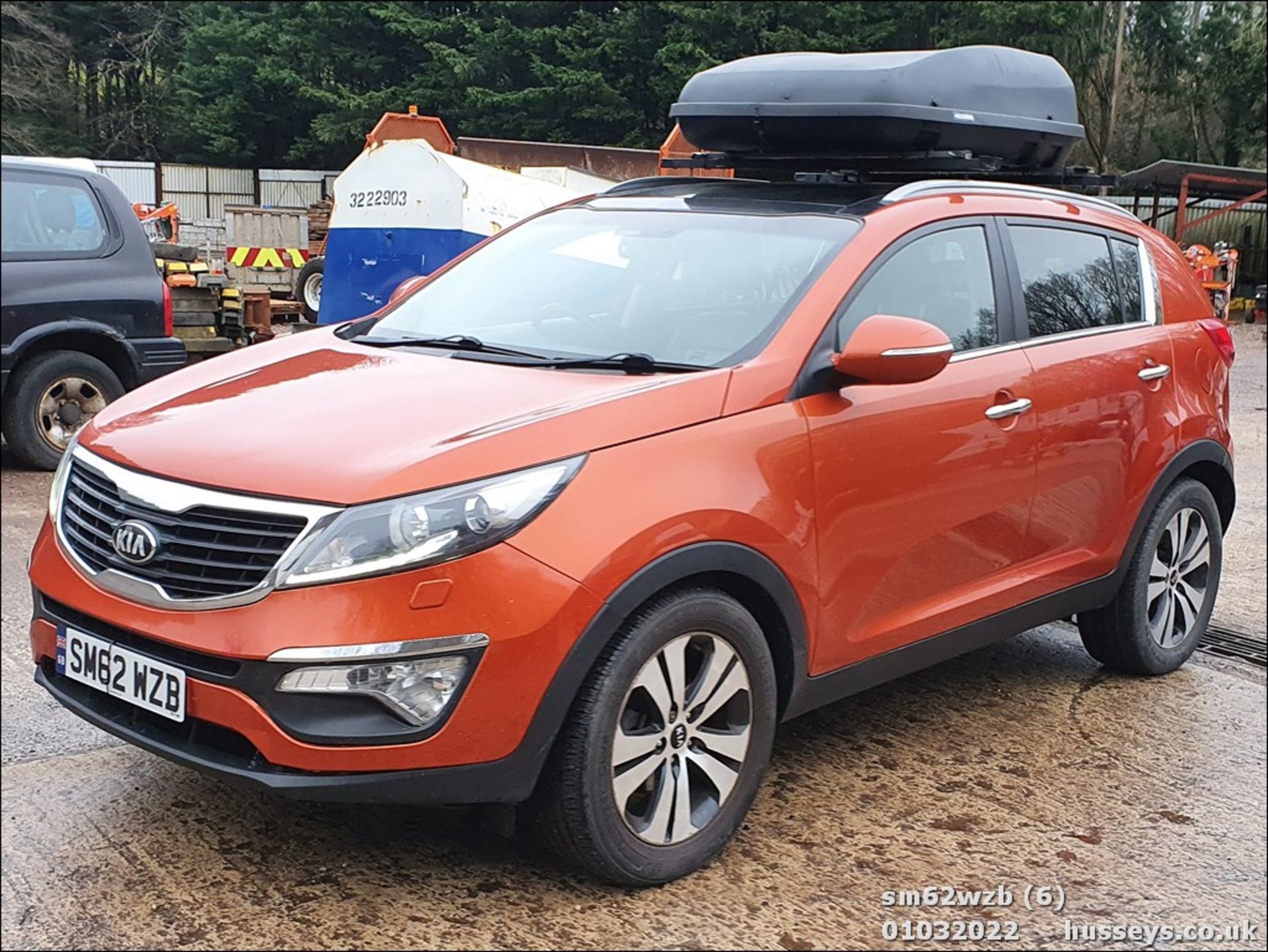 13/62 KIA SPORTAGE 3 CRDI - 1685cc 5dr Estate (Orange, 64k)