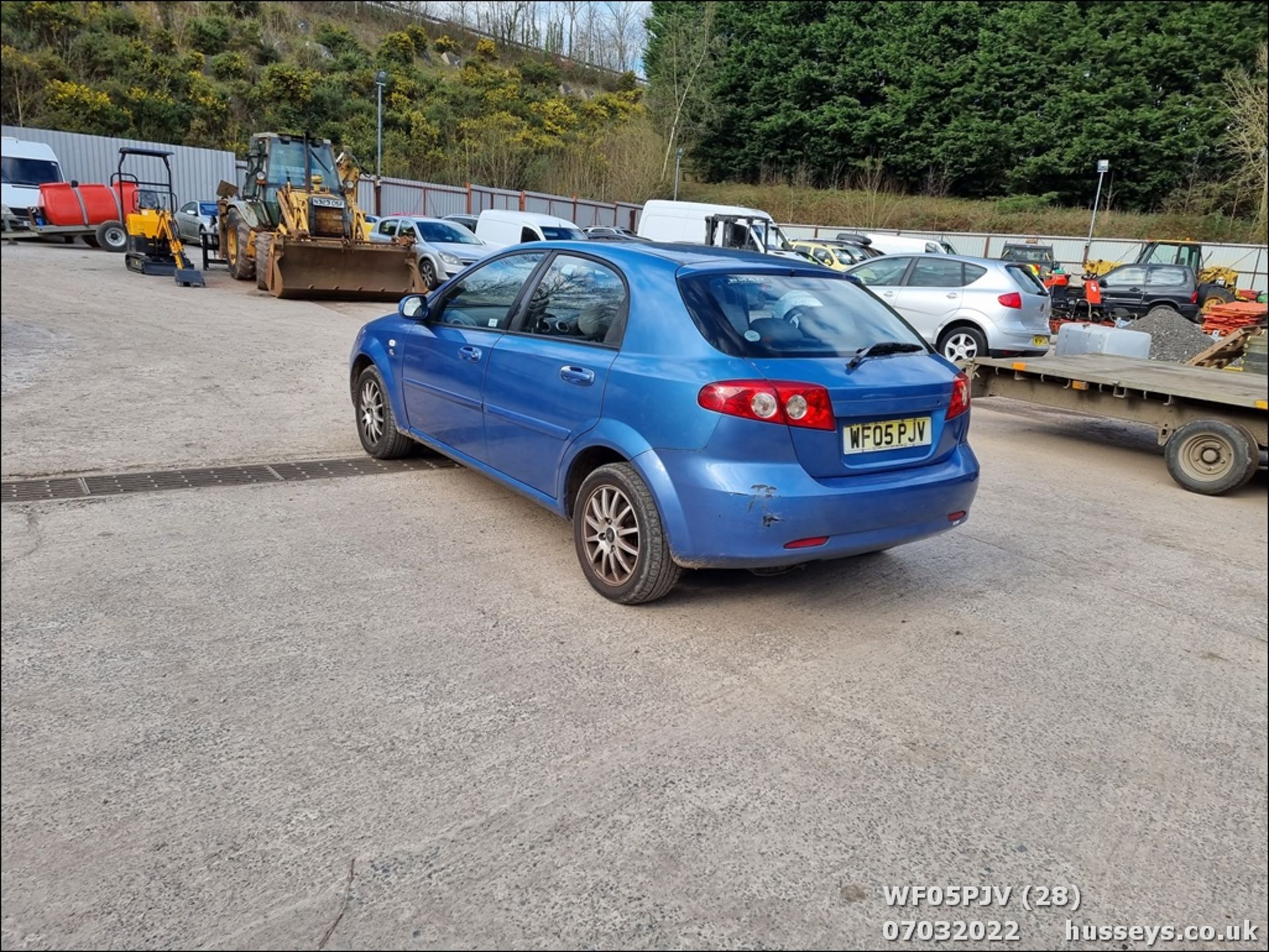 05/05 DAEWOO LACETTI SX - 1598cc 5dr Hatchback (Blue, 80k) - Image 28 of 39