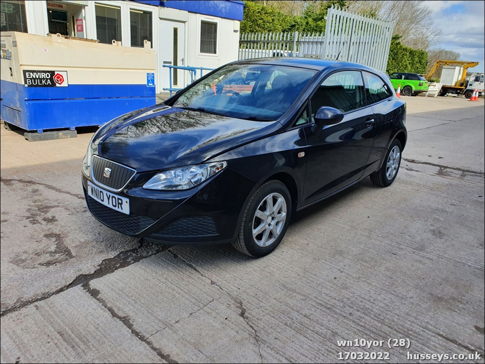 10/10 SEAT IBIZA ECOMOTIVE TDI - 1422cc 3dr Hatchback (Black, 146k) - Image 14 of 27