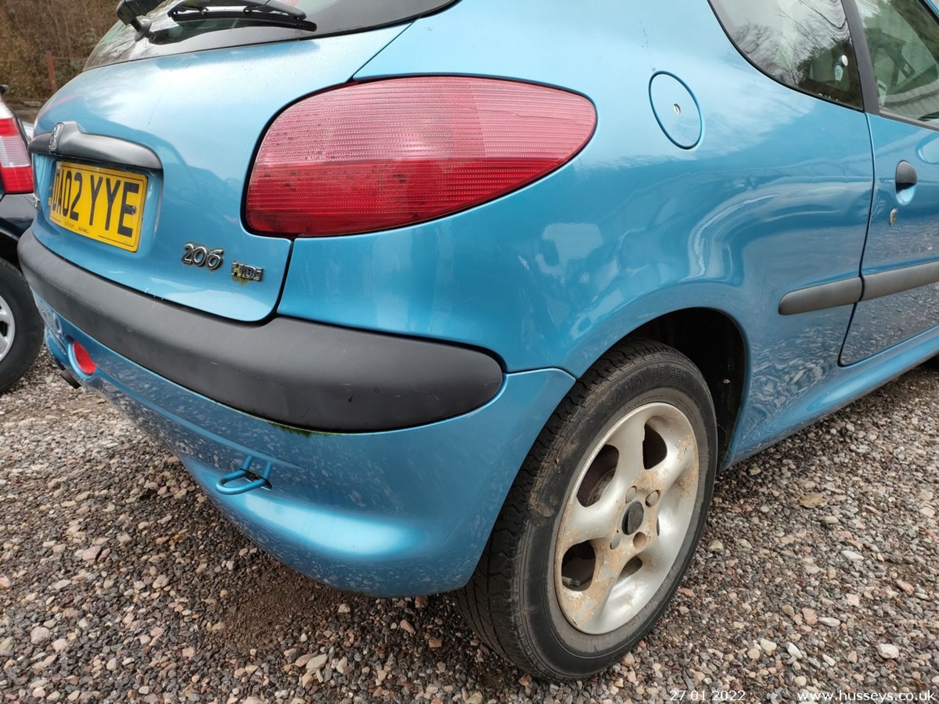 02/02 PEUGEOT 206 STYLE HDI - 1398cc 3dr Hatchback (Blue, 103k) - Image 16 of 63