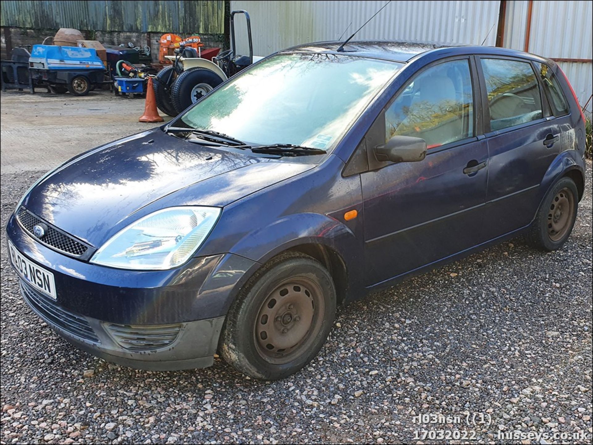 03/03 FORD FIESTA - 1388cc 5dr Hatchback (Blue, 117k)