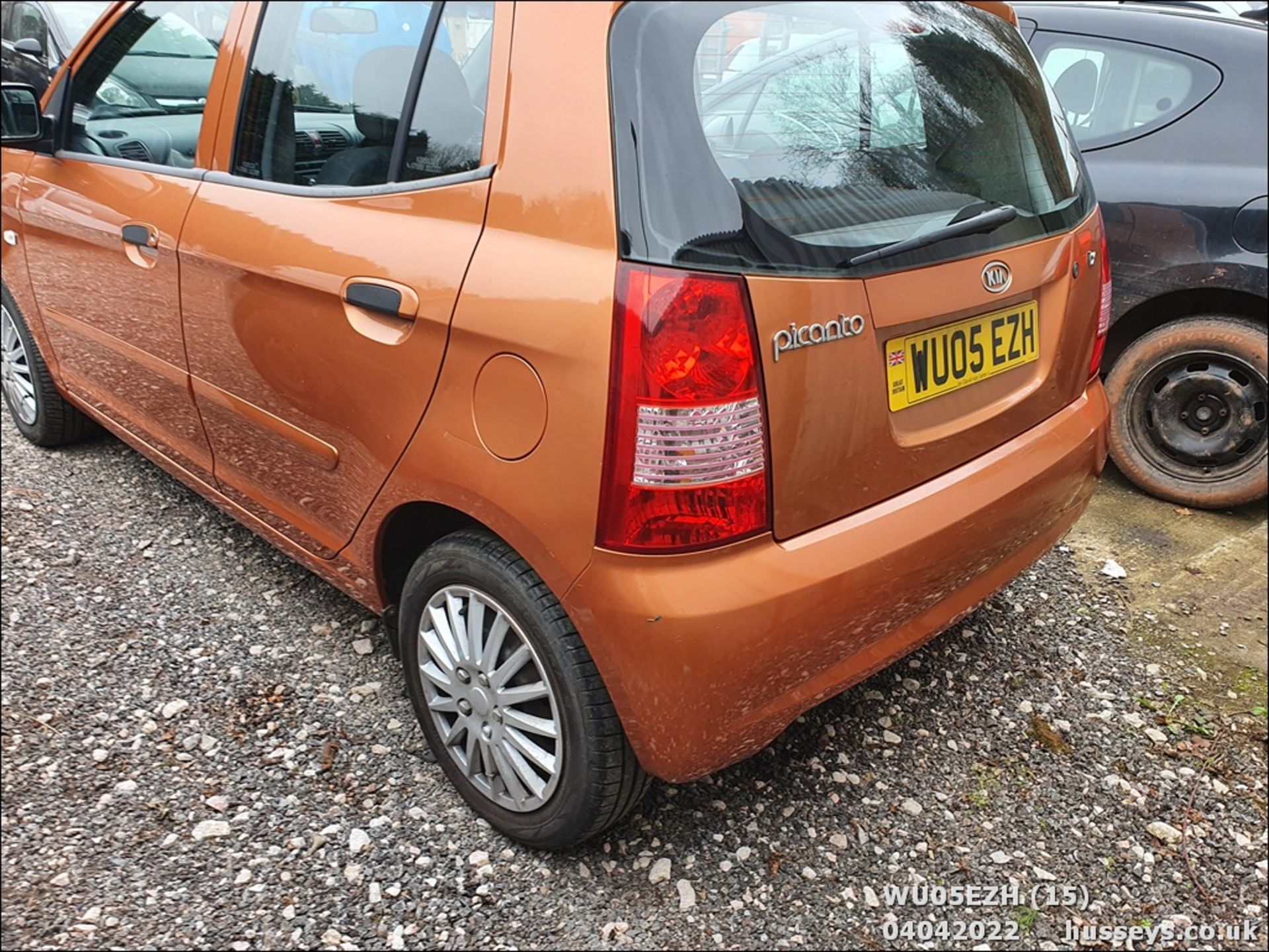 05/05 KIA PICANTO LX AUTO - 1086cc 5dr Hatchback (Orange, 84k) - Image 15 of 37