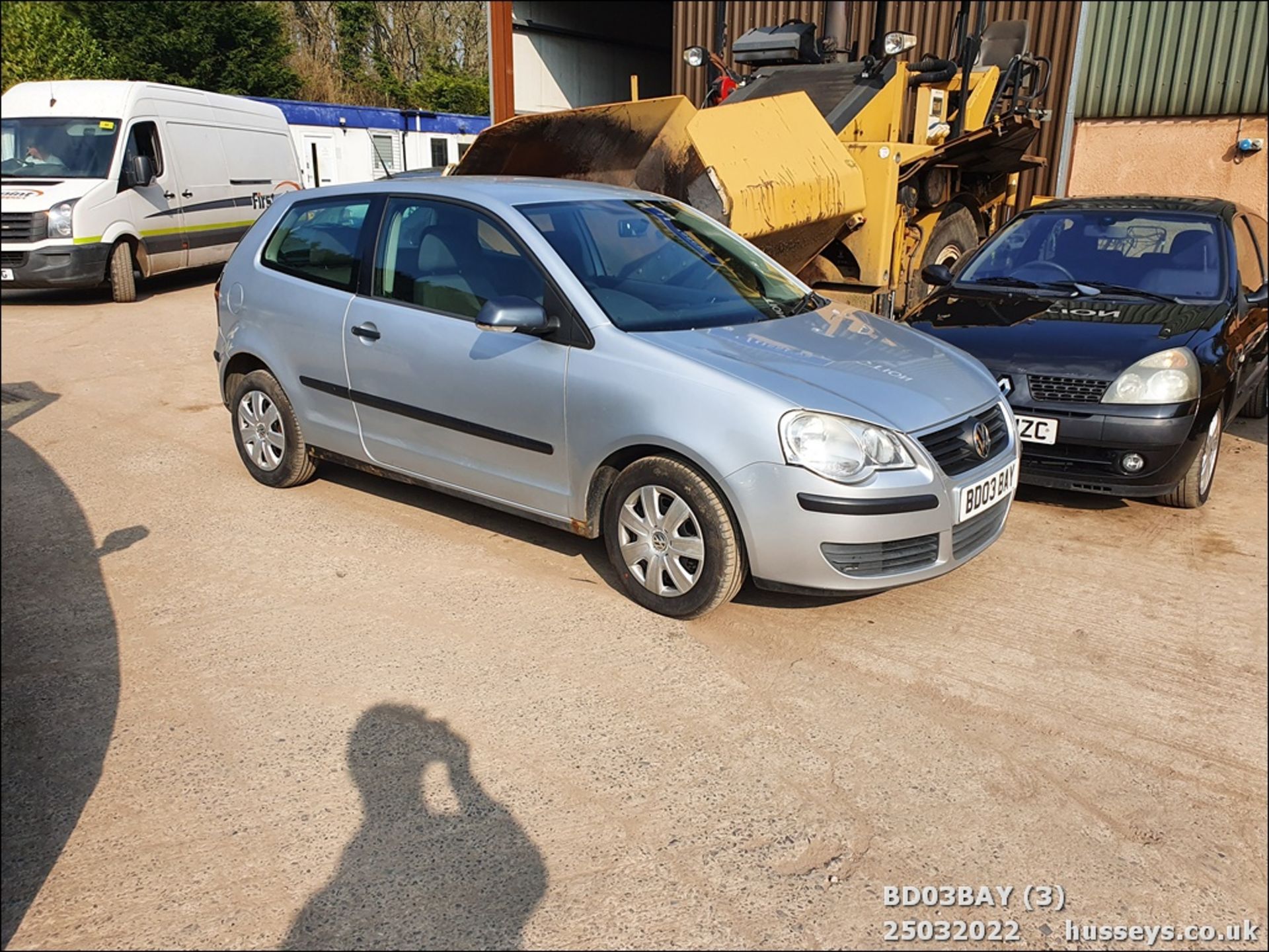 07/03 VOLKSWAGEN POLO E 55 - 1198cc 3dr Hatchback (Silver, 65k) - Image 3 of 34