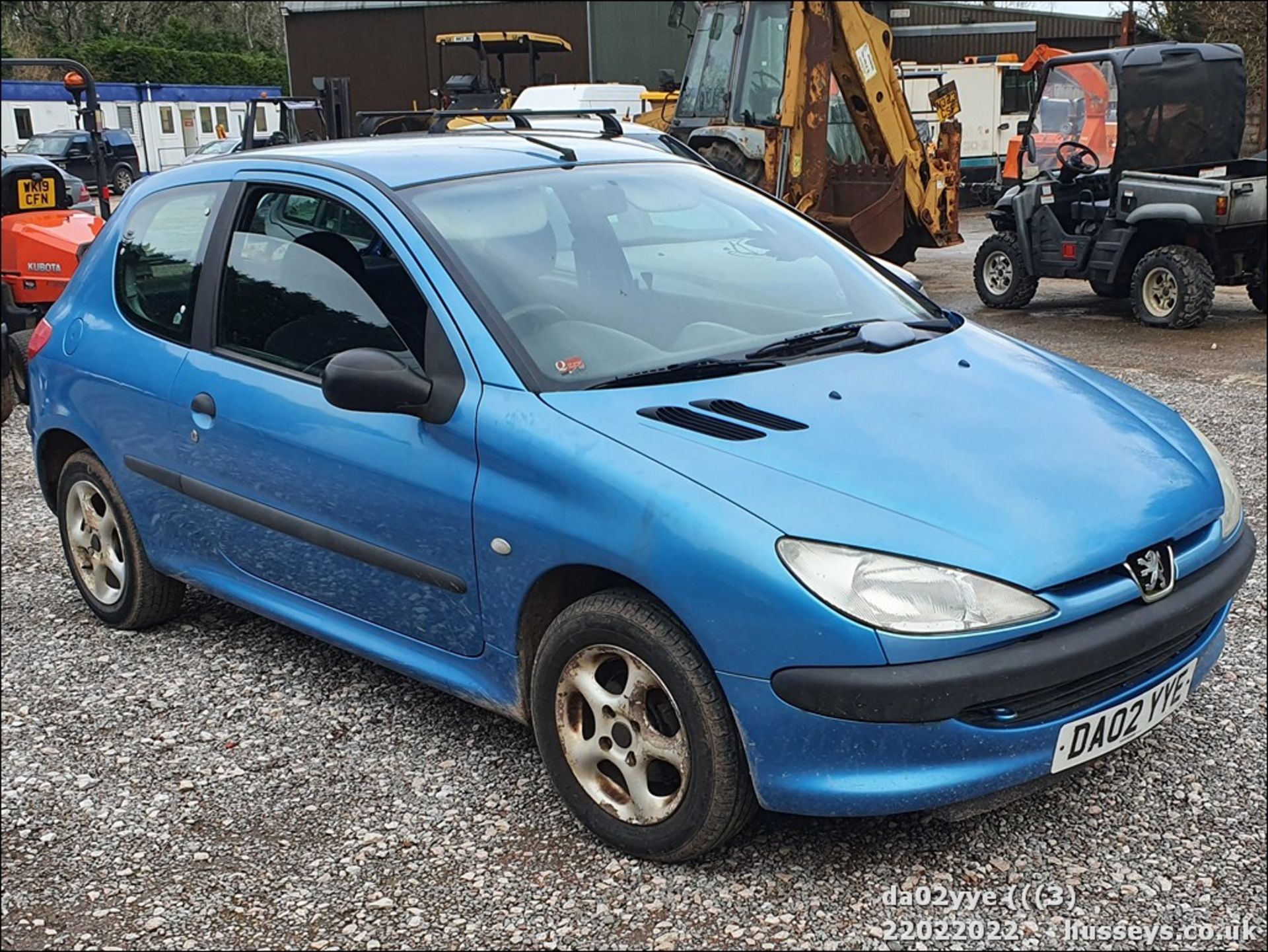 02/02 PEUGEOT 206 STYLE HDI - 1398cc 3dr Hatchback (Blue, 103k) - Image 28 of 63