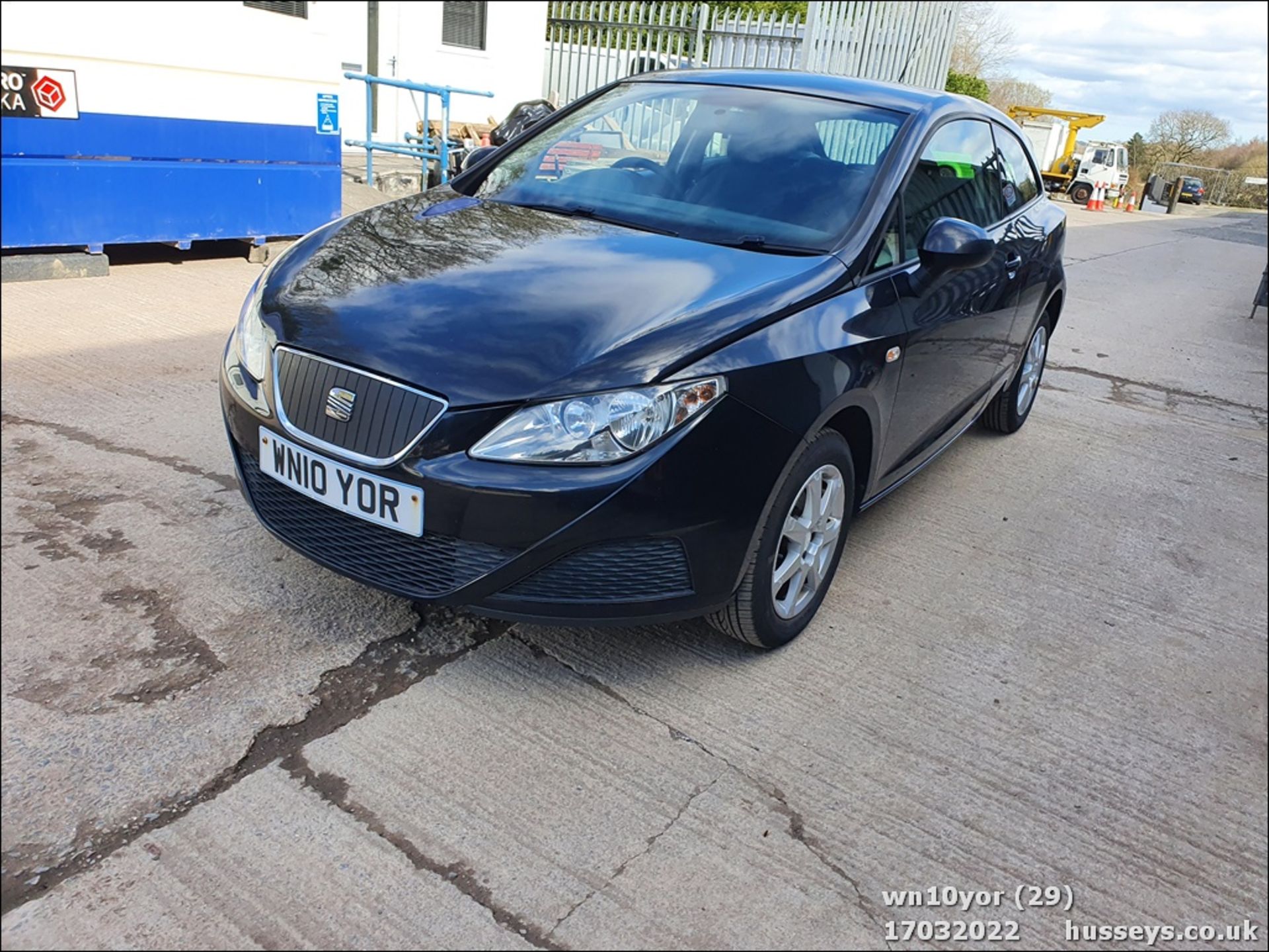 10/10 SEAT IBIZA ECOMOTIVE TDI - 1422cc 3dr Hatchback (Black, 146k) - Image 25 of 27