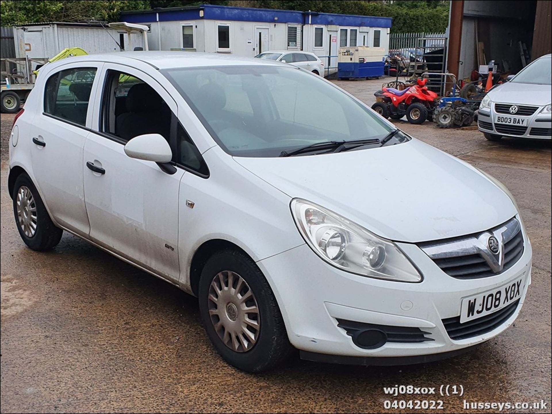 08/08 VAUXHALL CORSA LIFE CDTI - 1248cc 5dr Hatchback (White)