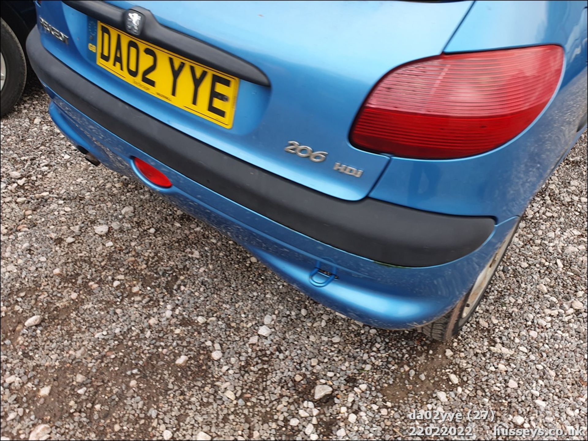 02/02 PEUGEOT 206 STYLE HDI - 1398cc 3dr Hatchback (Blue, 103k) - Image 52 of 63