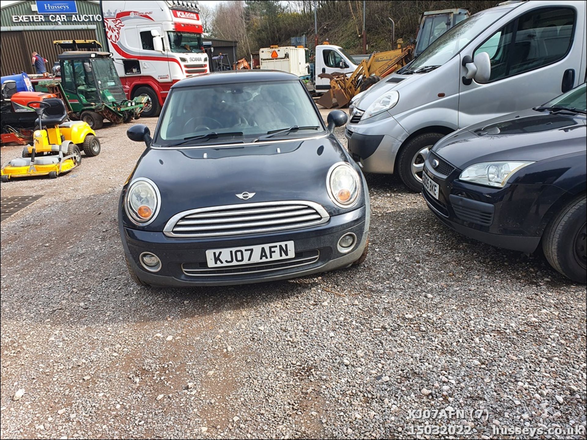 07/07 MINI COOPER - 1598cc 3dr Hatchback (Black, 92k) - Image 7 of 34