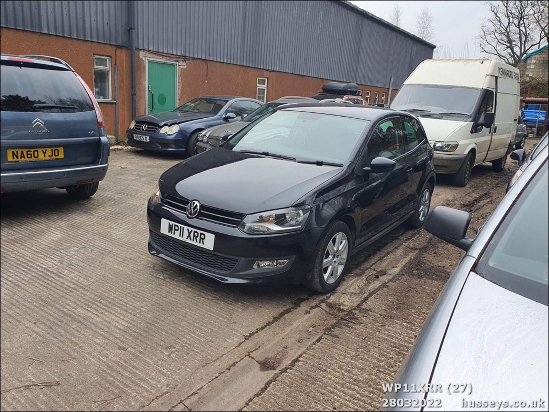 11/11 VOLKSWAGEN POLO MATCH 60 - 1198cc 3dr Hatchback (Black, 127k) - Image 27 of 40