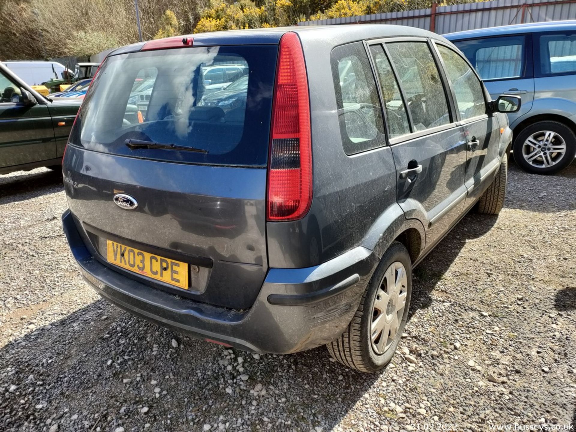 03/03 FORD FUSION 2 16V - 1388cc 5dr Hatchback (Grey) - Image 11 of 20