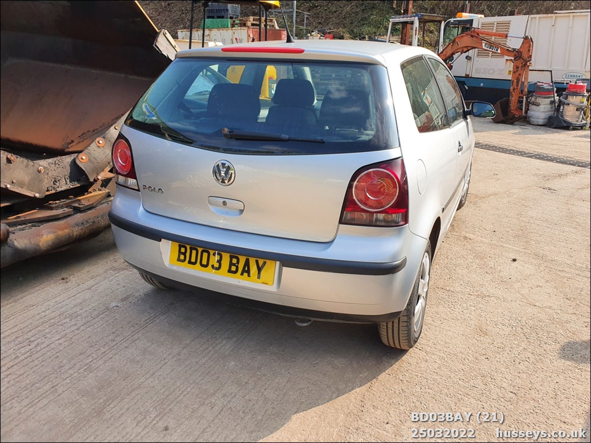 07/03 VOLKSWAGEN POLO E 55 - 1198cc 3dr Hatchback (Silver, 65k) - Image 21 of 34