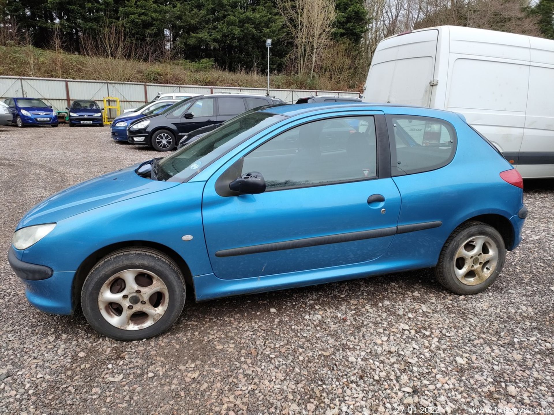 02/02 PEUGEOT 206 STYLE HDI - 1398cc 3dr Hatchback (Blue, 103k) - Image 9 of 63