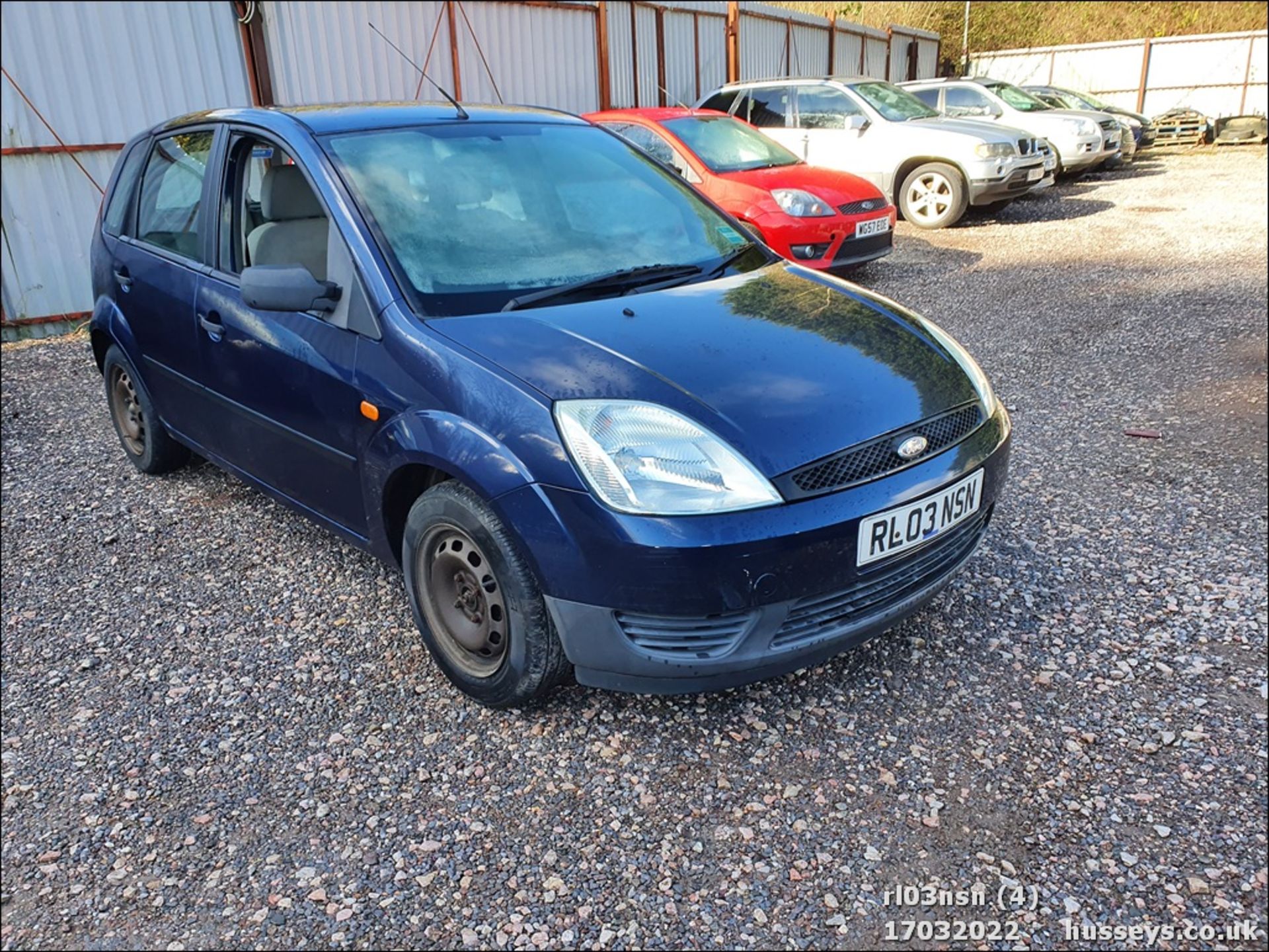 03/03 FORD FIESTA - 1388cc 5dr Hatchback (Blue, 117k) - Image 5 of 28