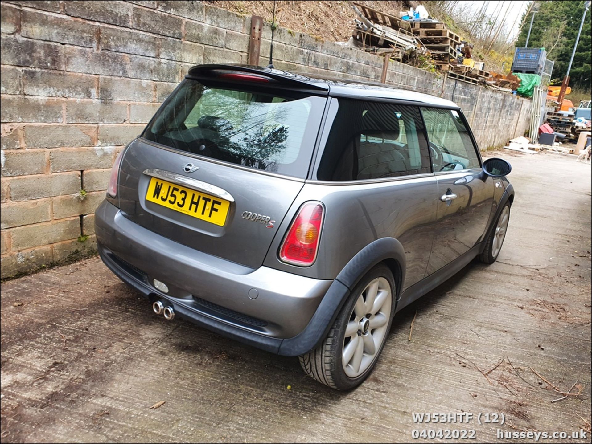 03/53 MINI MINI COOPER S - 1598cc 3dr Hatchback (Grey, 85k) - Image 12 of 24