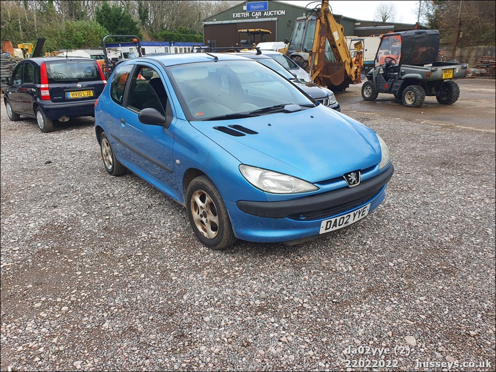 02/02 PEUGEOT 206 STYLE HDI - 1398cc 3dr Hatchback (Blue, 103k) - Image 27 of 63