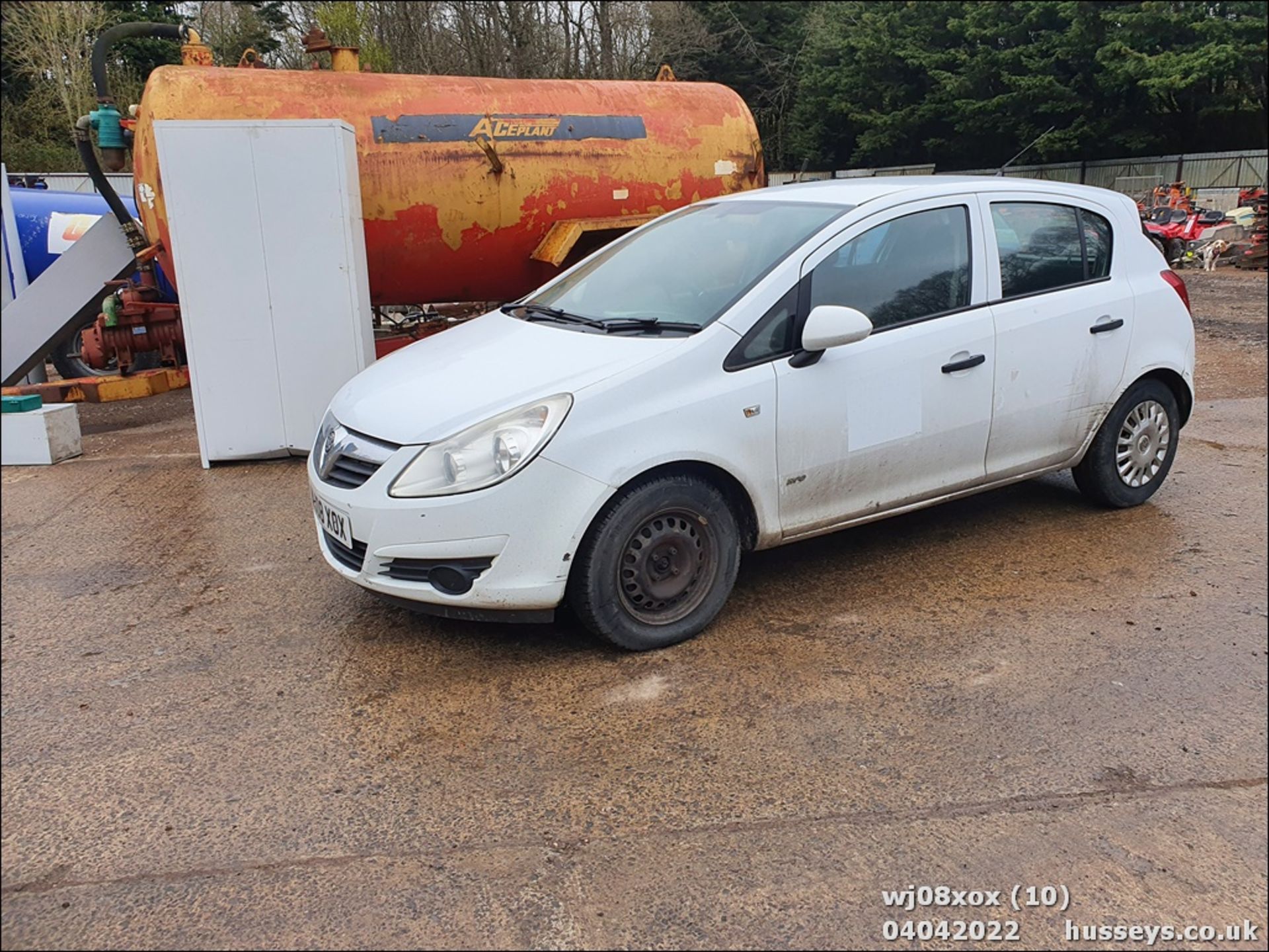 08/08 VAUXHALL CORSA LIFE CDTI - 1248cc 5dr Hatchback (White) - Image 10 of 52