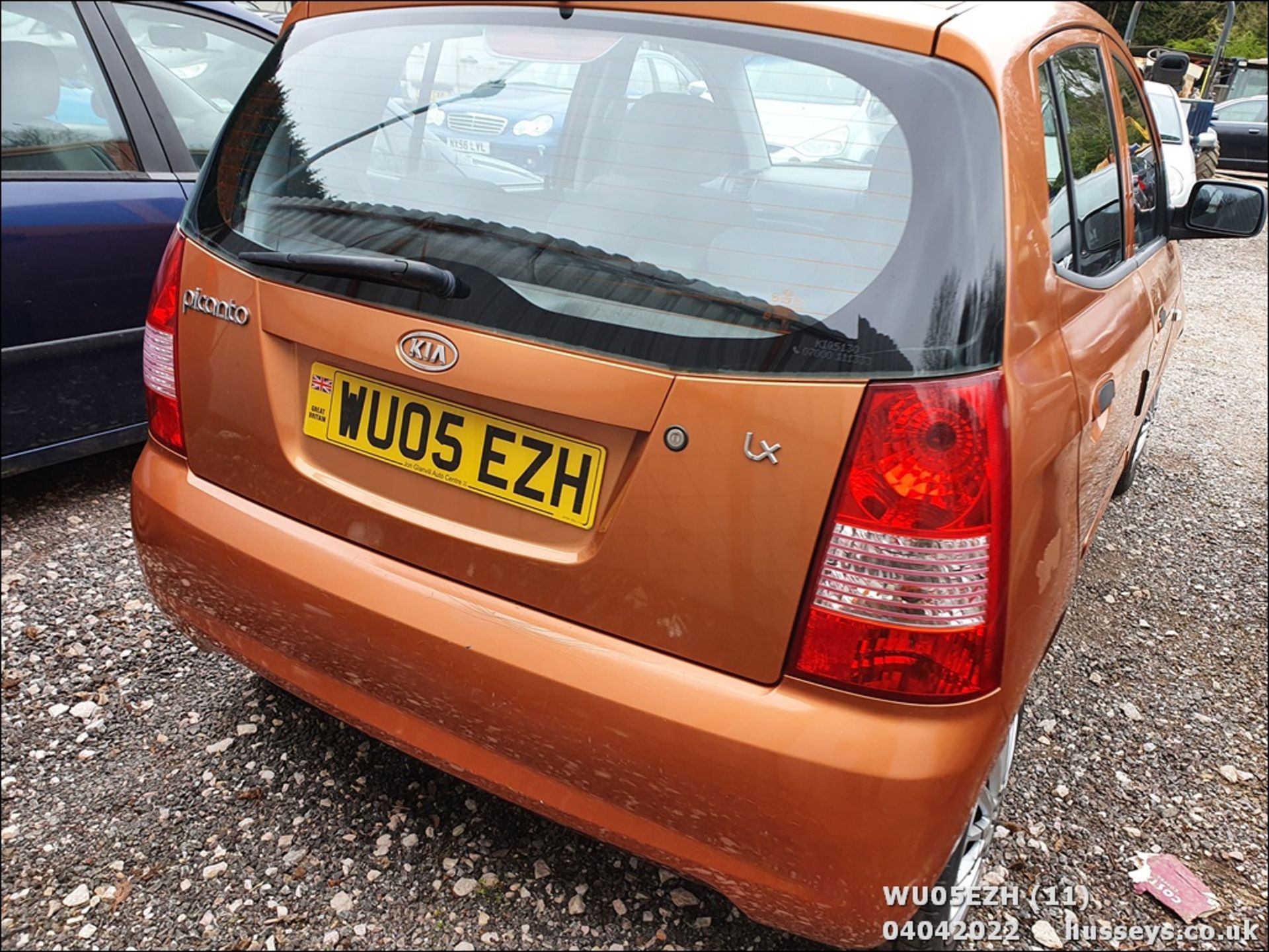 05/05 KIA PICANTO LX AUTO - 1086cc 5dr Hatchback (Orange, 84k) - Image 11 of 37