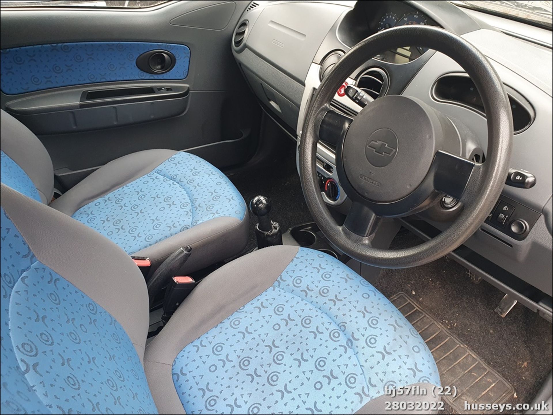 07/57 CHEVROLET MATIZ SE - 995cc 5dr Hatchback (Blue, 70k) - Image 22 of 24