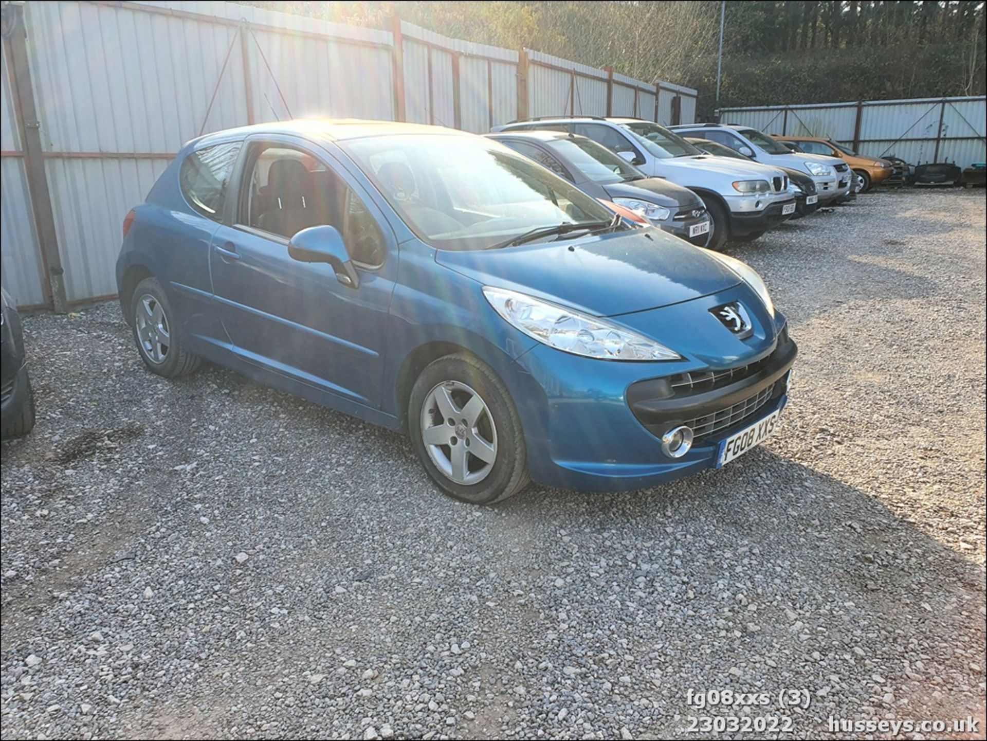 08/08 PEUGEOT 207 SPORT - 1397cc 3dr Hatchback (Blue) - Image 4 of 26