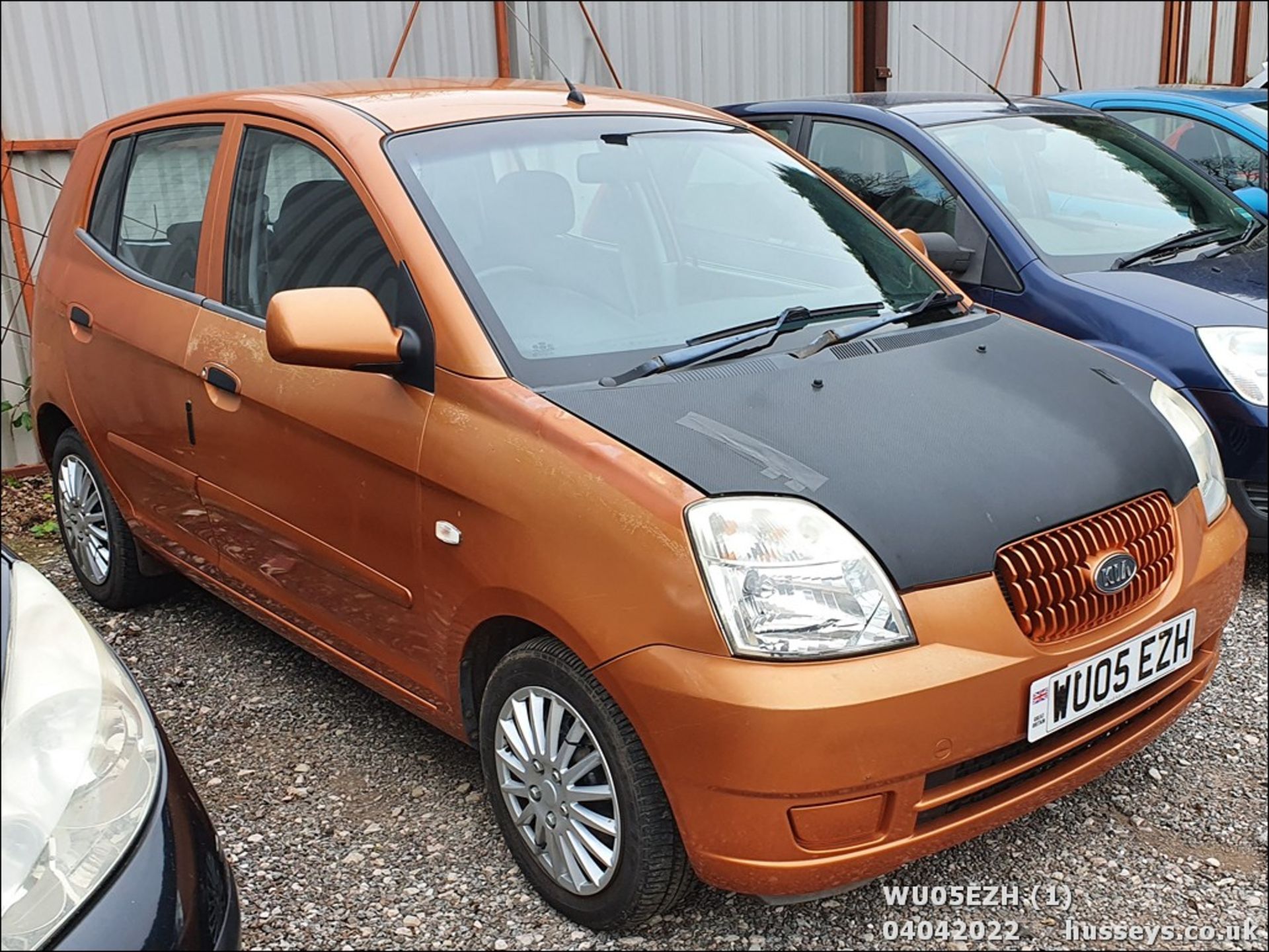 05/05 KIA PICANTO LX AUTO - 1086cc 5dr Hatchback (Orange, 84k)