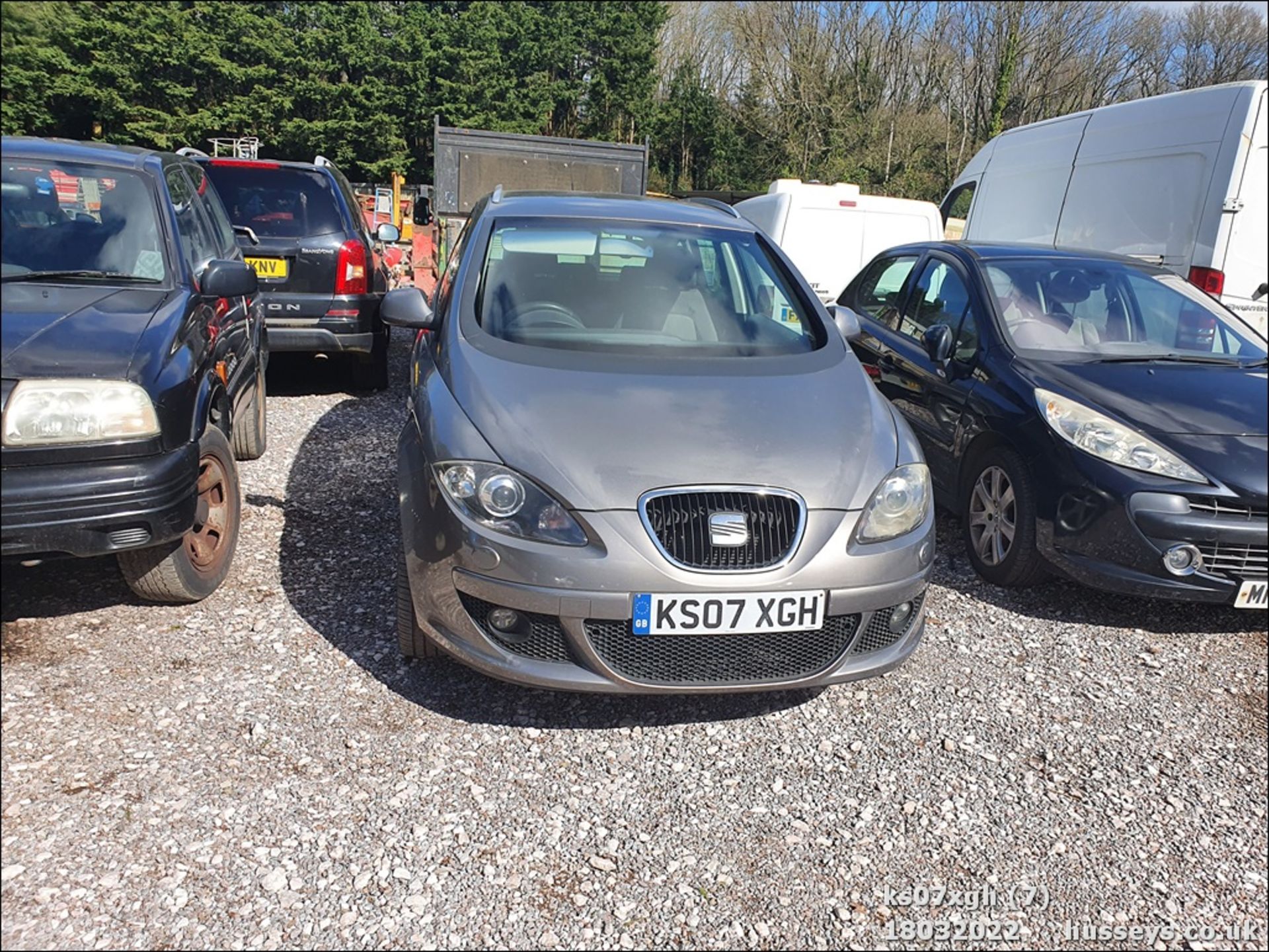 07/07 SEAT ALTEA XL STYLANCE TDI140A - 1968cc 5dr Estate (Silver) - Image 8 of 26