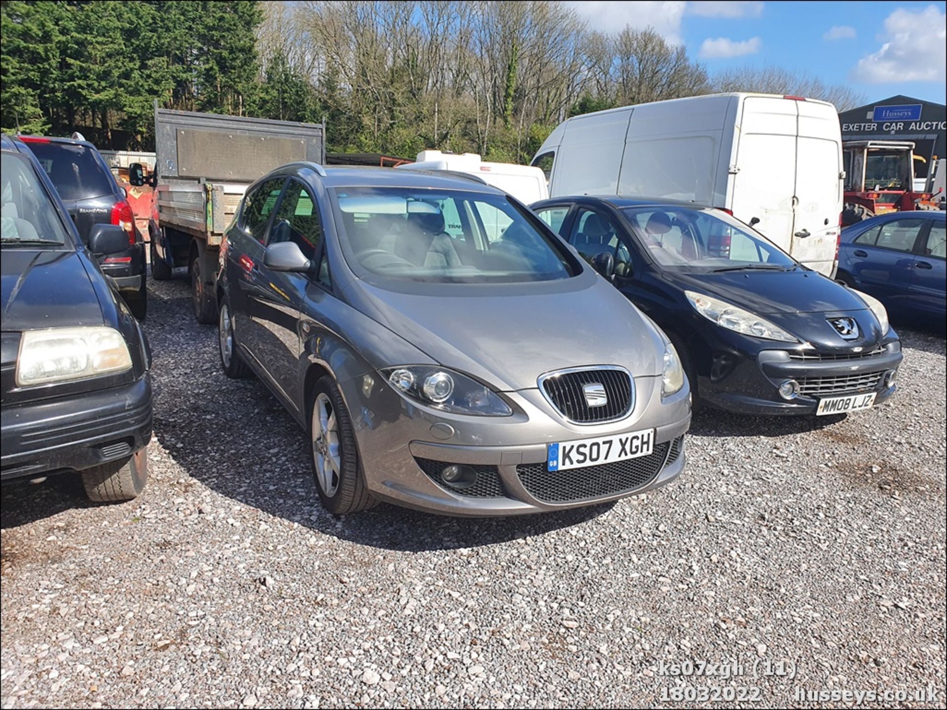 07/07 SEAT ALTEA XL STYLANCE TDI140A - 1968cc 5dr Estate (Silver) - Image 12 of 26