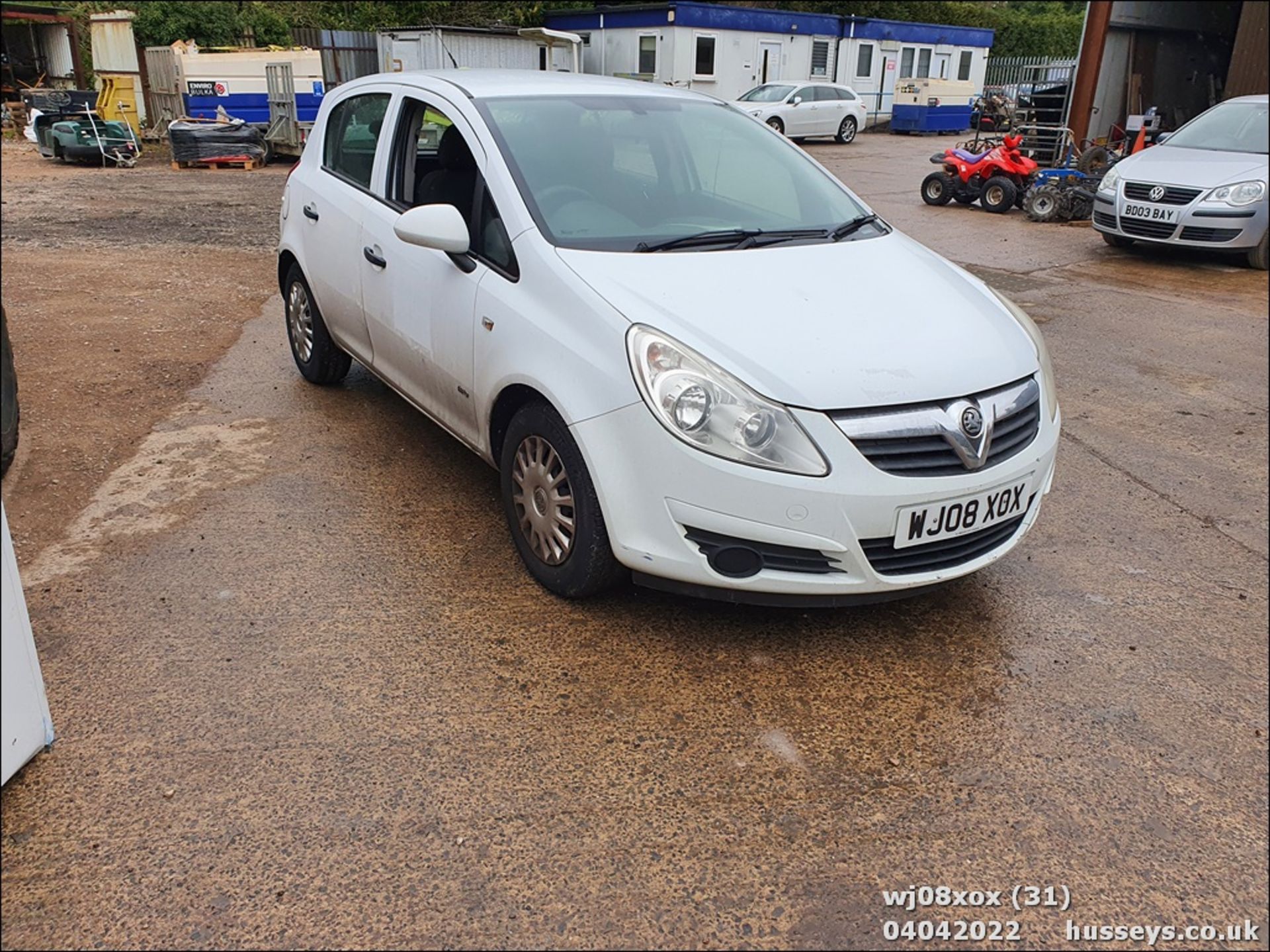 08/08 VAUXHALL CORSA LIFE CDTI - 1248cc 5dr Hatchback (White) - Image 31 of 52