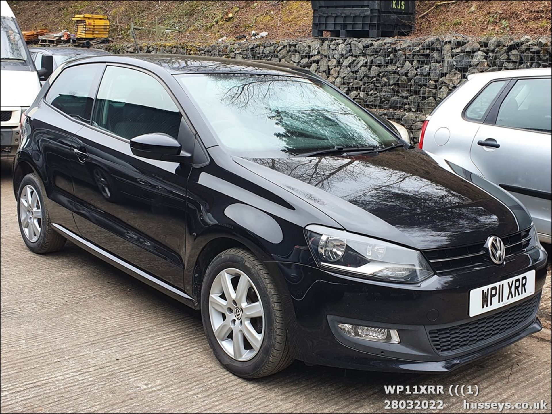 11/11 VOLKSWAGEN POLO MATCH 60 - 1198cc 3dr Hatchback (Black, 127k)