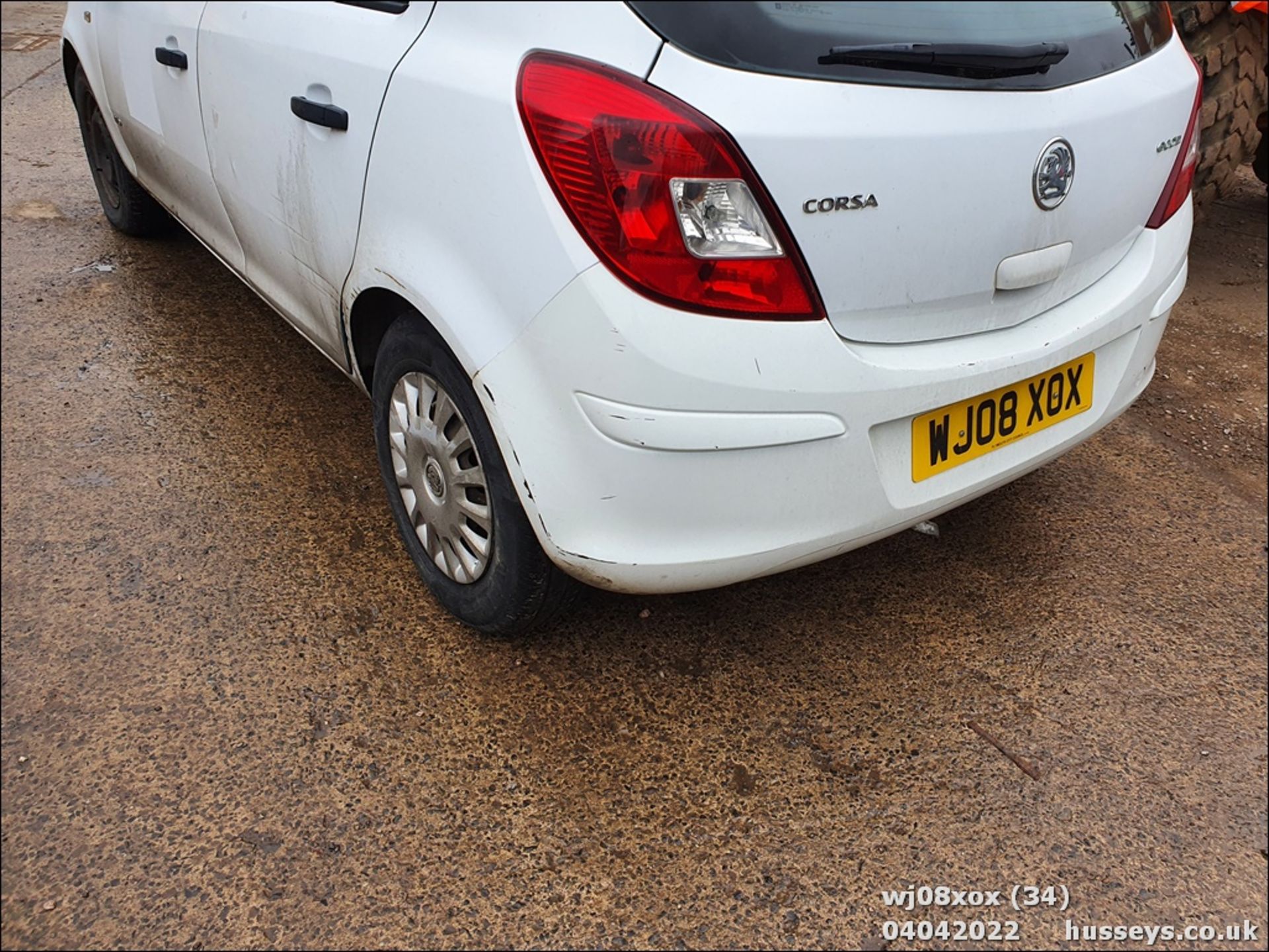 08/08 VAUXHALL CORSA LIFE CDTI - 1248cc 5dr Hatchback (White) - Image 34 of 52