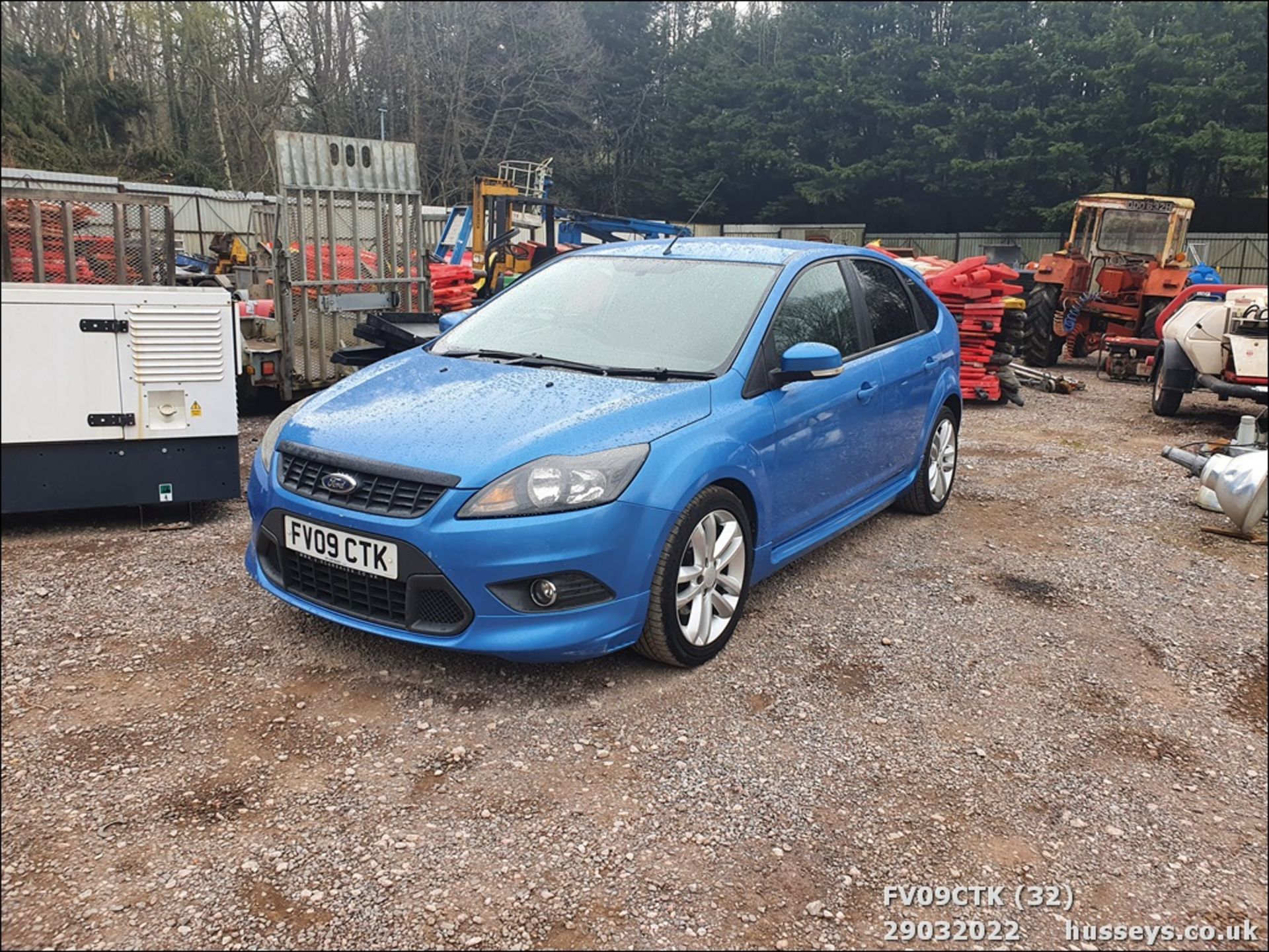 09/09 FORD FOCUS ZETEC S 115 TDCI - 1753cc 5dr Hatchback (Blue, 168k) - Image 32 of 32