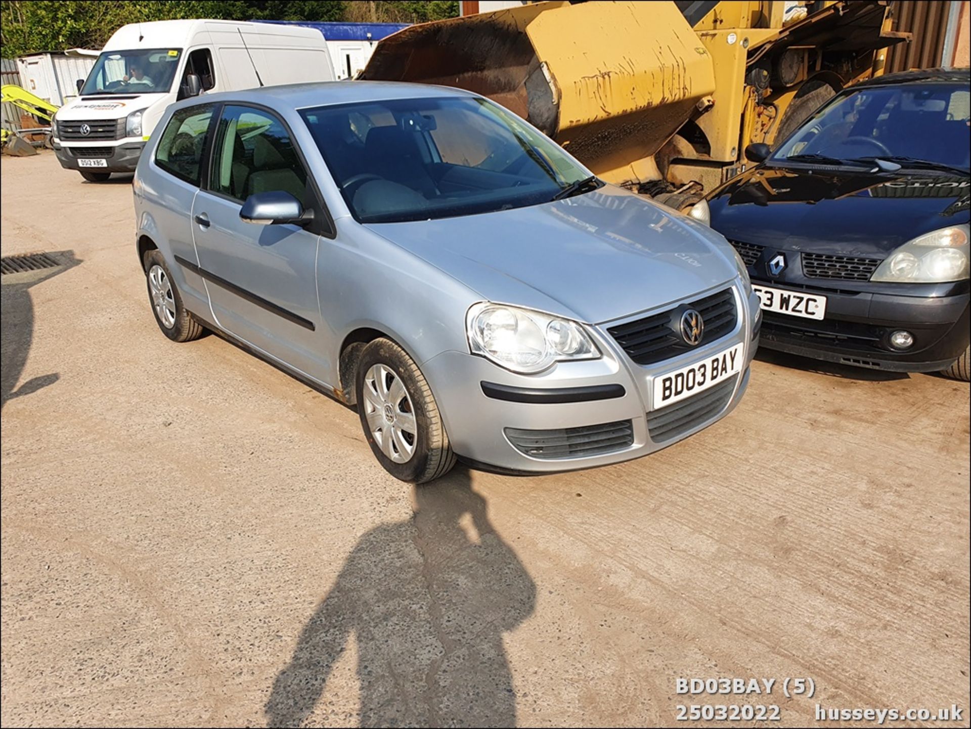 07/03 VOLKSWAGEN POLO E 55 - 1198cc 3dr Hatchback (Silver, 65k) - Image 5 of 34