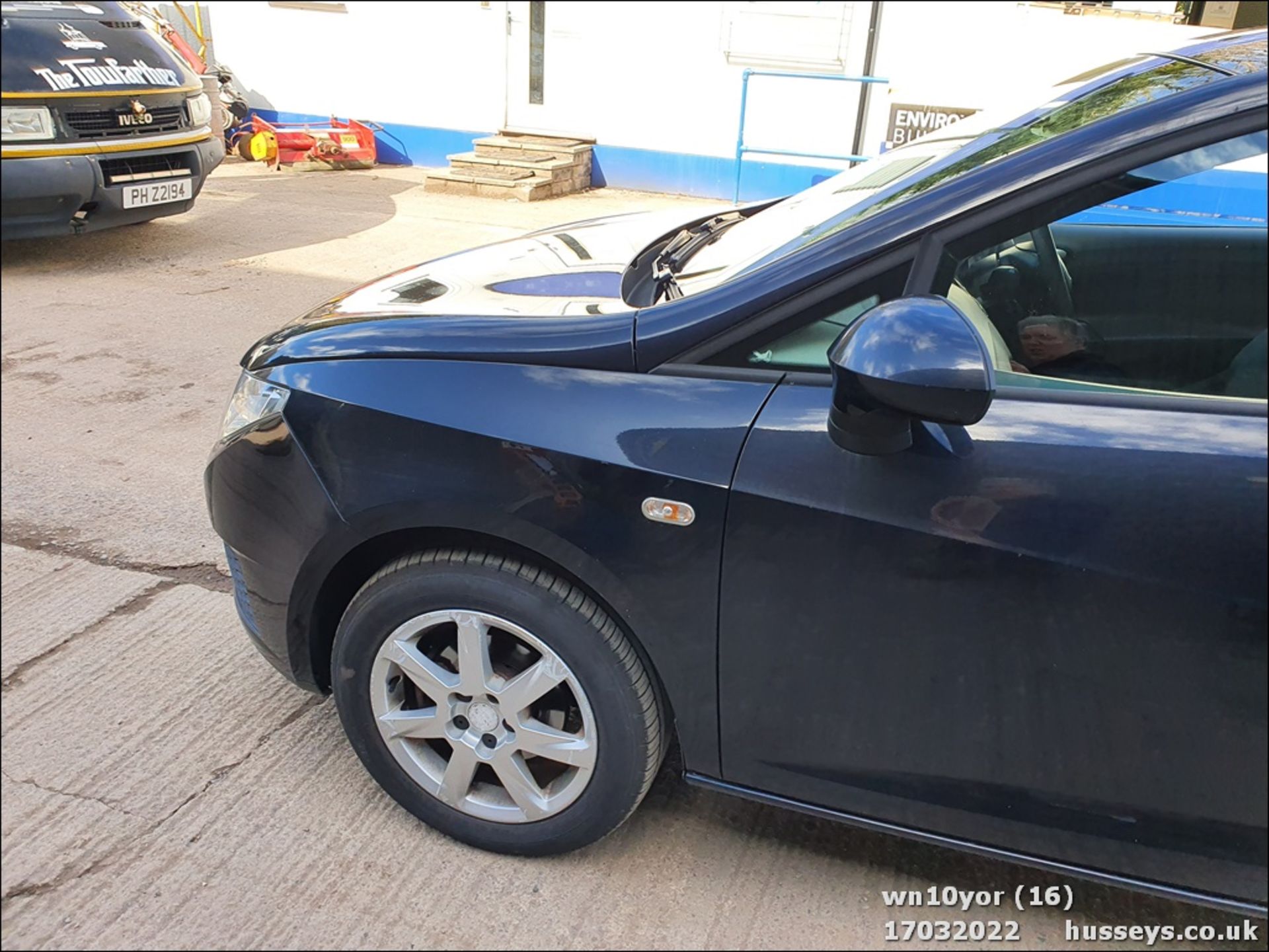 10/10 SEAT IBIZA ECOMOTIVE TDI - 1422cc 3dr Hatchback (Black, 146k) - Image 15 of 27