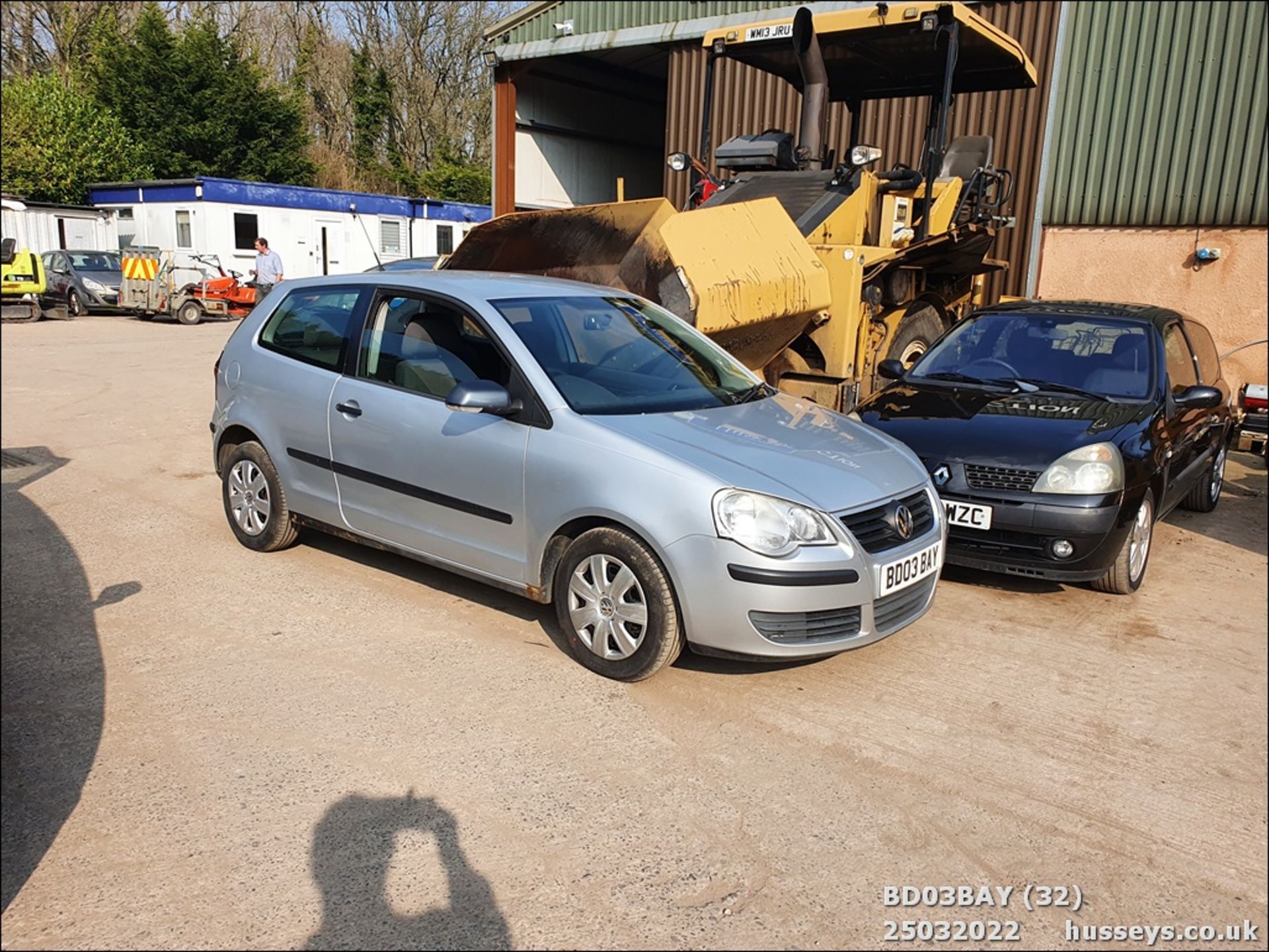 07/03 VOLKSWAGEN POLO E 55 - 1198cc 3dr Hatchback (Silver, 65k) - Image 32 of 34