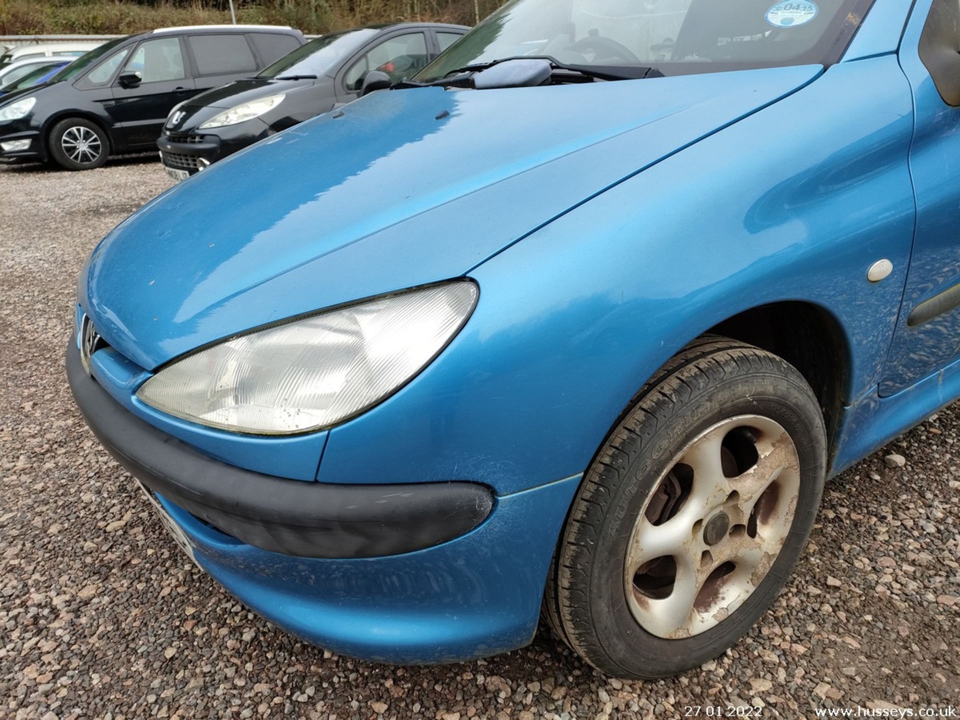 02/02 PEUGEOT 206 STYLE HDI - 1398cc 3dr Hatchback (Blue, 103k) - Image 8 of 63