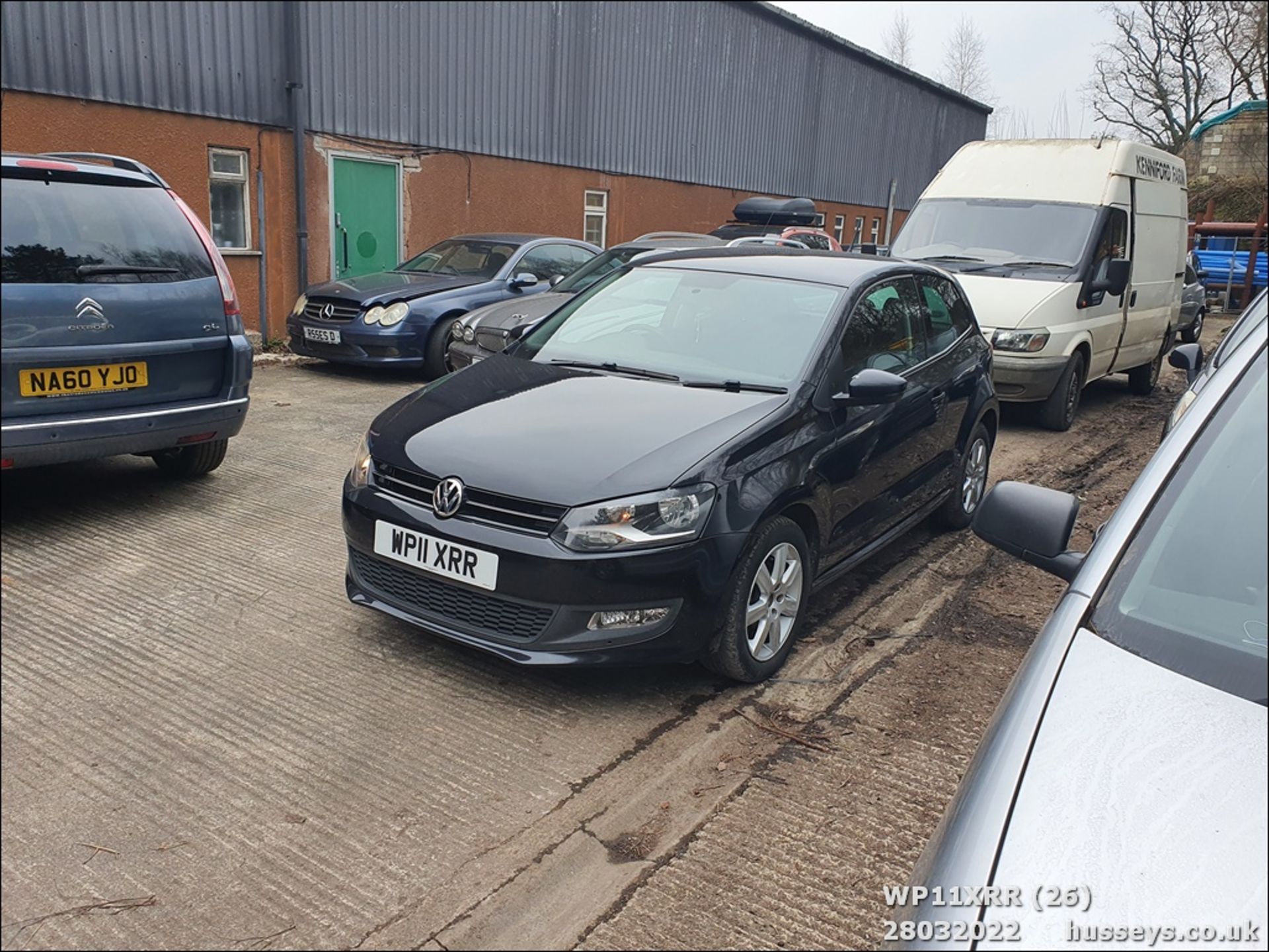 11/11 VOLKSWAGEN POLO MATCH 60 - 1198cc 3dr Hatchback (Black, 127k) - Image 26 of 40