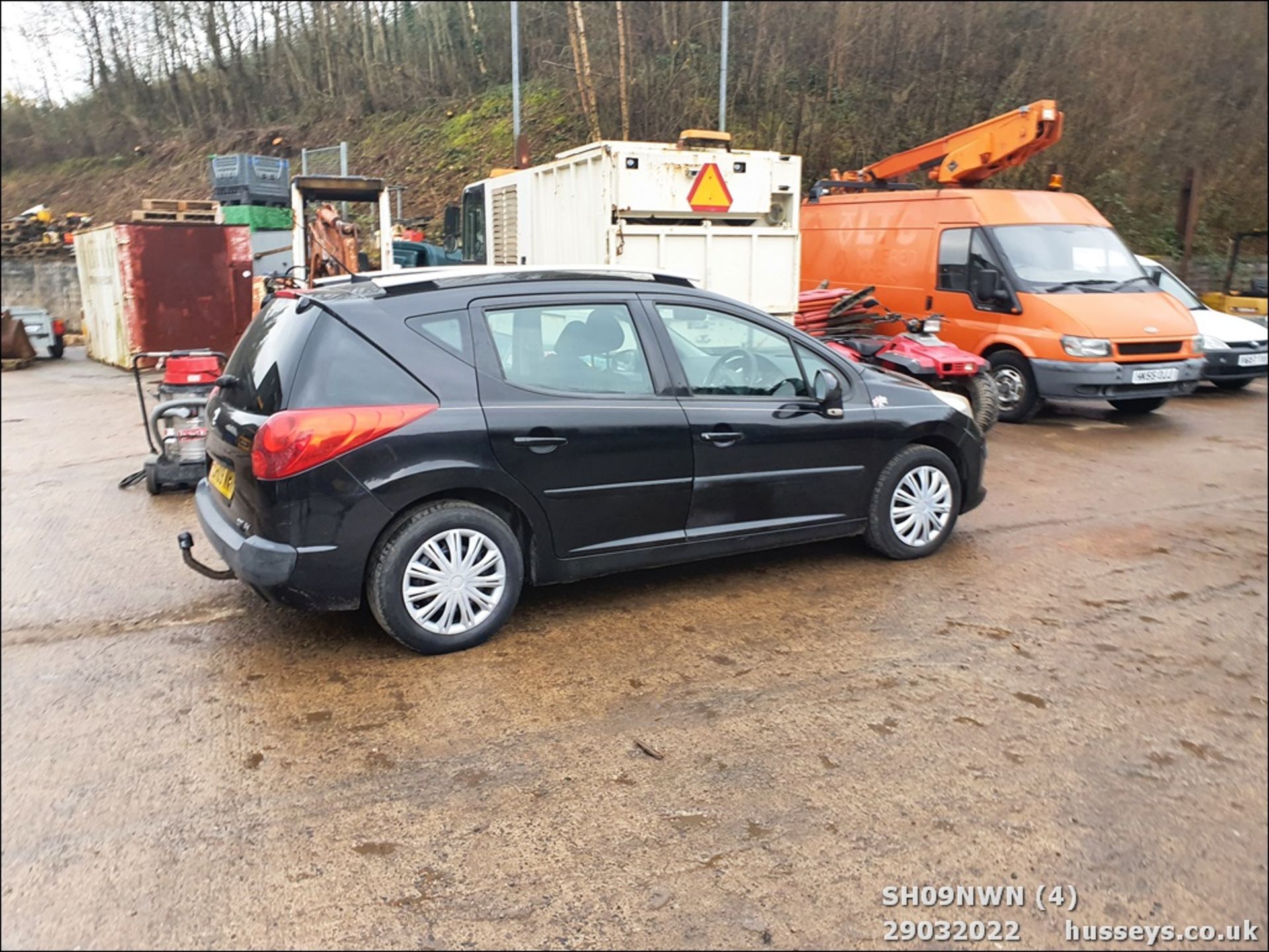 09/09 PEUGEOT 207 S SW HDI - 1560cc 5dr Estate (Black, 124k) - Image 5 of 31