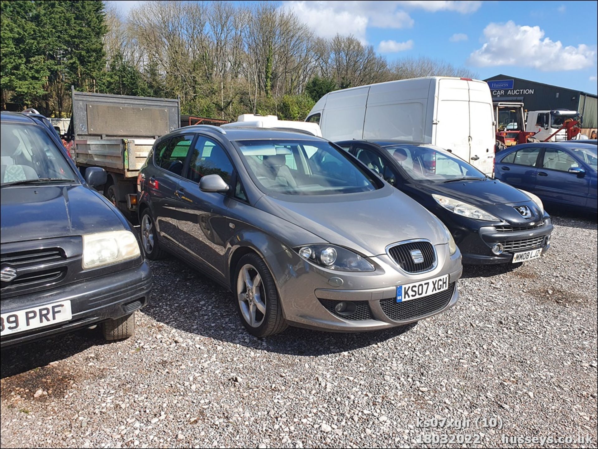 07/07 SEAT ALTEA XL STYLANCE TDI140A - 1968cc 5dr Estate (Silver) - Image 11 of 26