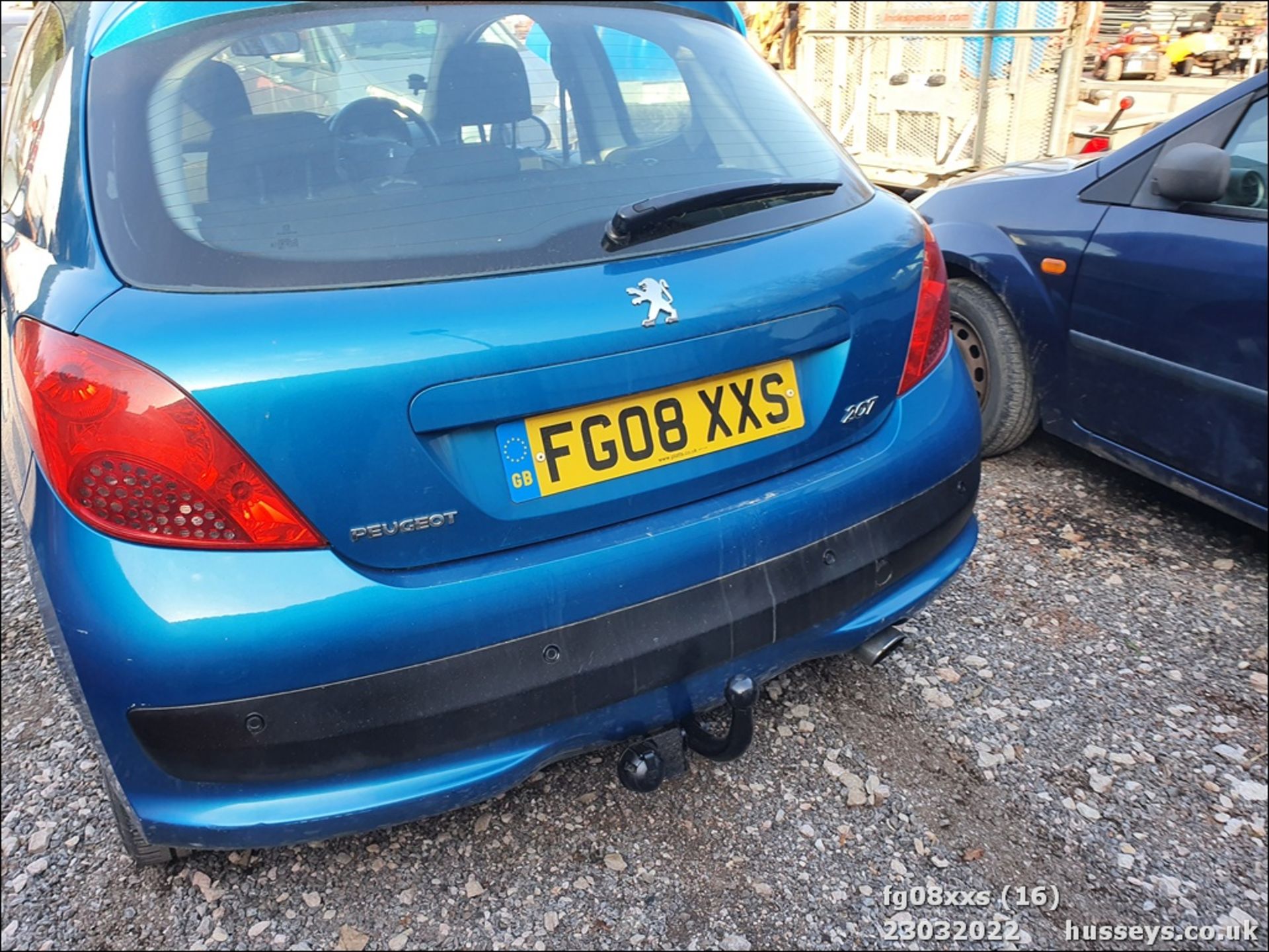 08/08 PEUGEOT 207 SPORT - 1397cc 3dr Hatchback (Blue) - Image 16 of 26