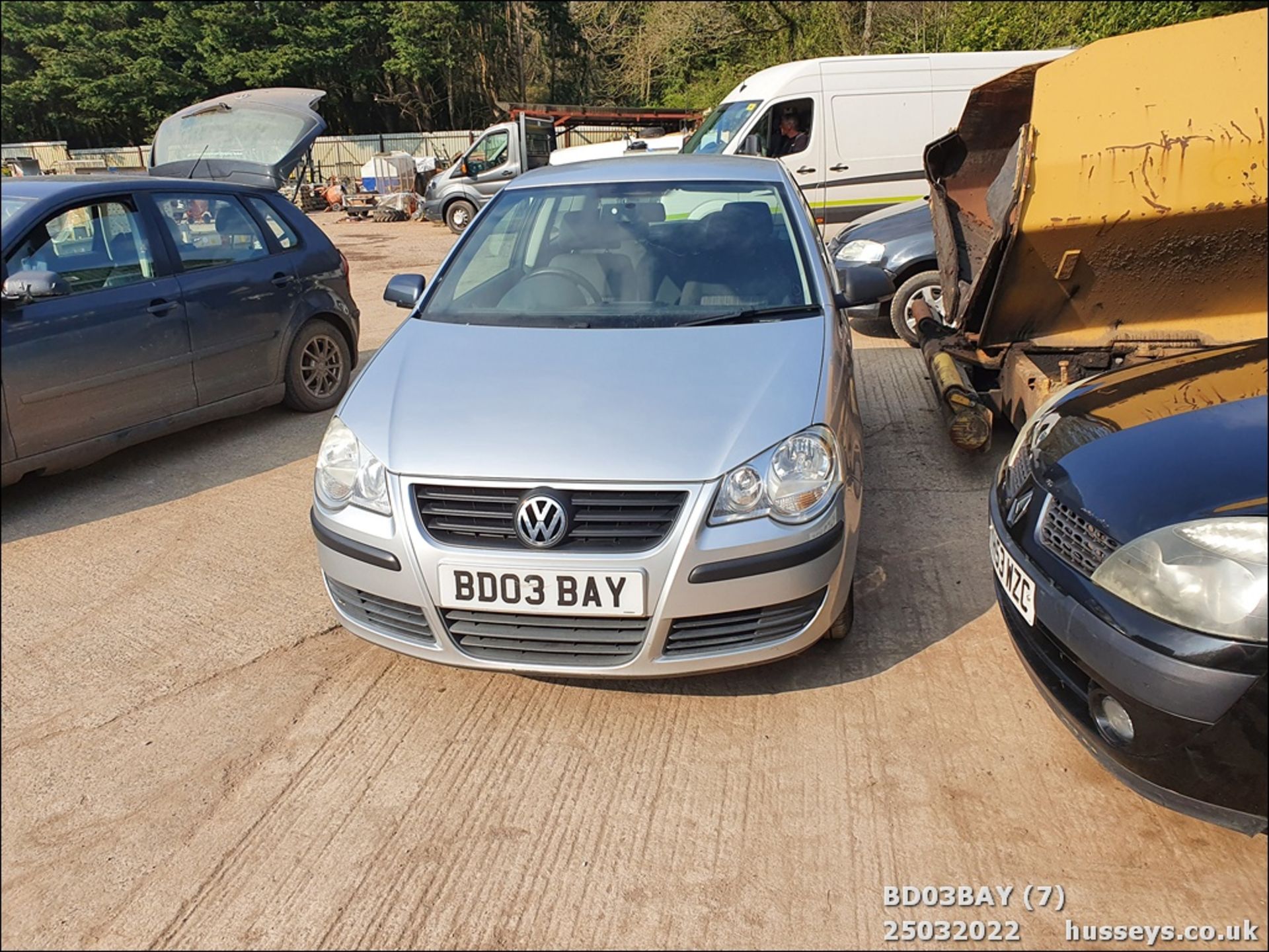 07/03 VOLKSWAGEN POLO E 55 - 1198cc 3dr Hatchback (Silver, 65k) - Image 7 of 34