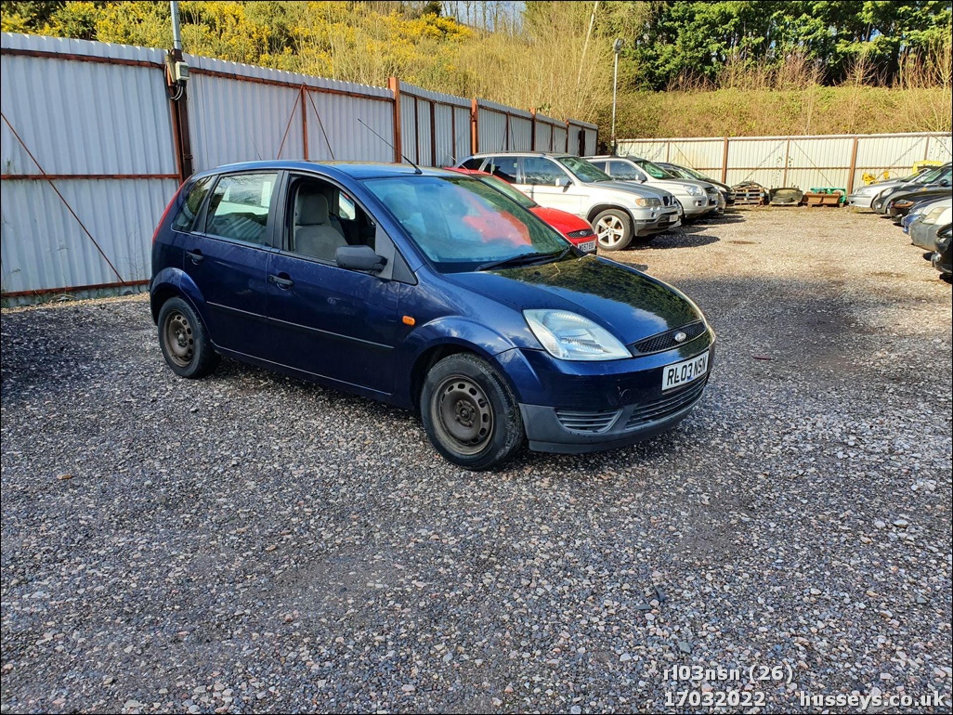 03/03 FORD FIESTA - 1388cc 5dr Hatchback (Blue, 117k) - Image 26 of 28