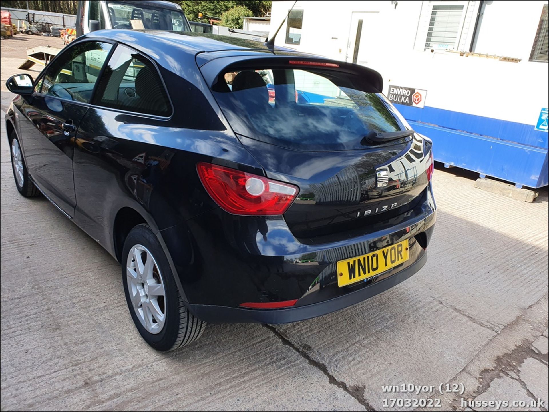 10/10 SEAT IBIZA ECOMOTIVE TDI - 1422cc 3dr Hatchback (Black, 146k) - Image 10 of 27