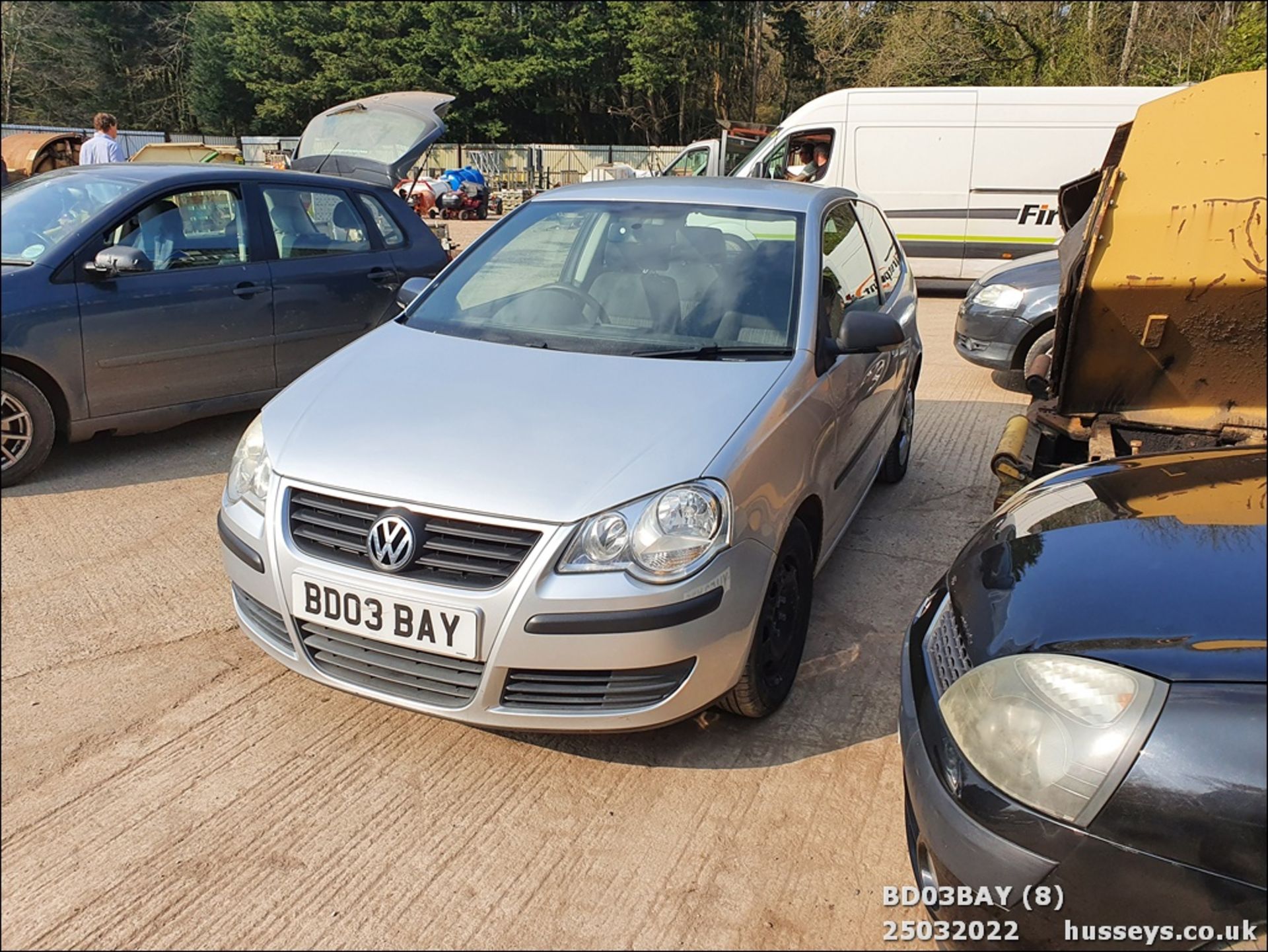 07/03 VOLKSWAGEN POLO E 55 - 1198cc 3dr Hatchback (Silver, 65k) - Image 8 of 34