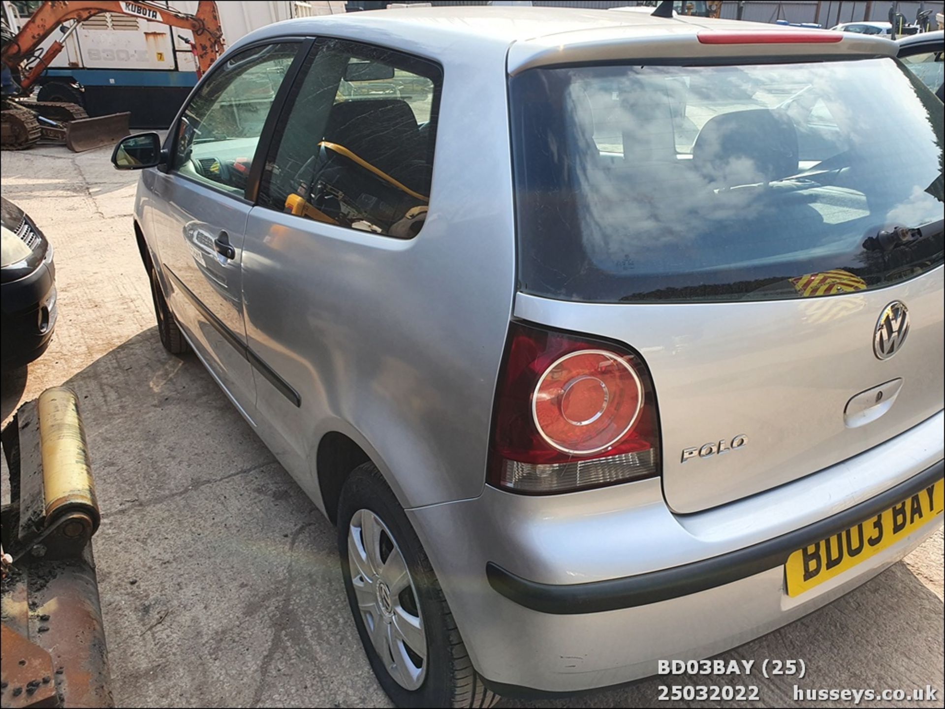 07/03 VOLKSWAGEN POLO E 55 - 1198cc 3dr Hatchback (Silver, 65k) - Image 25 of 34