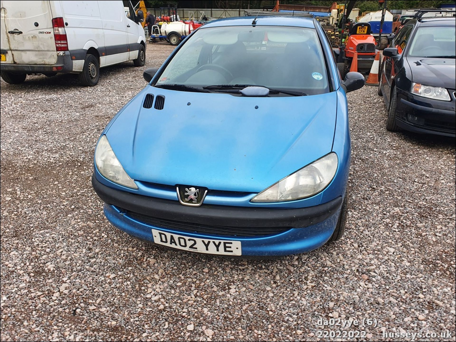 02/02 PEUGEOT 206 STYLE HDI - 1398cc 3dr Hatchback (Blue, 103k) - Image 31 of 63