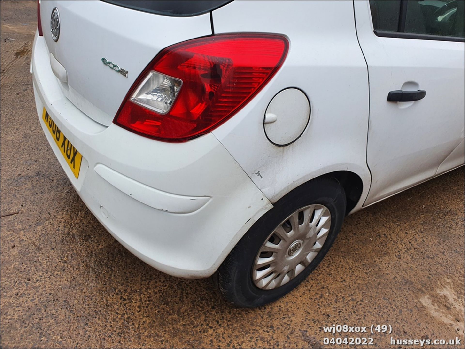 08/08 VAUXHALL CORSA LIFE CDTI - 1248cc 5dr Hatchback (White) - Image 49 of 52