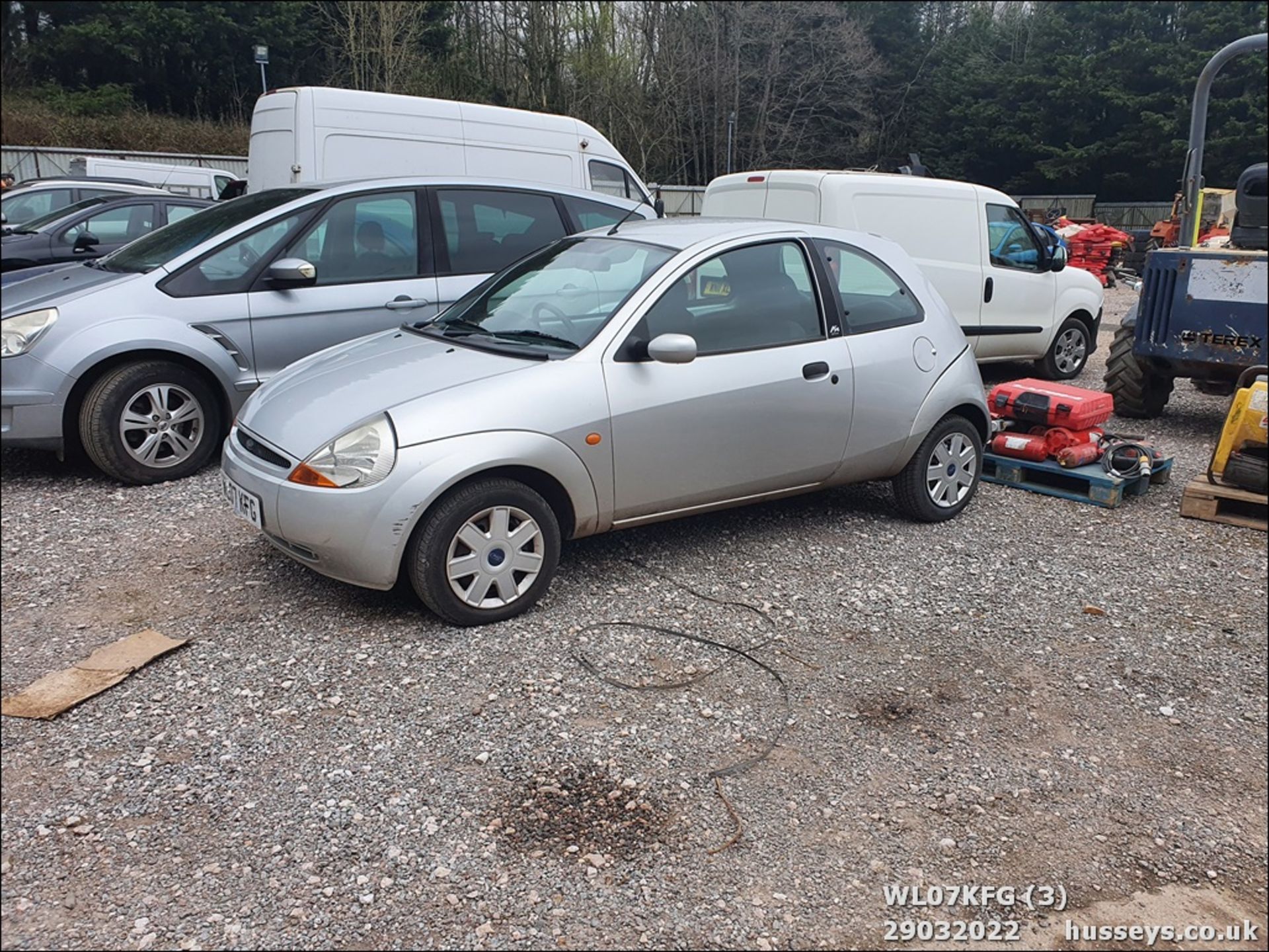 07/07 FORD KA STYLE CLIMATE - 1297cc 3dr Hatchback (Silver) - Image 3 of 24