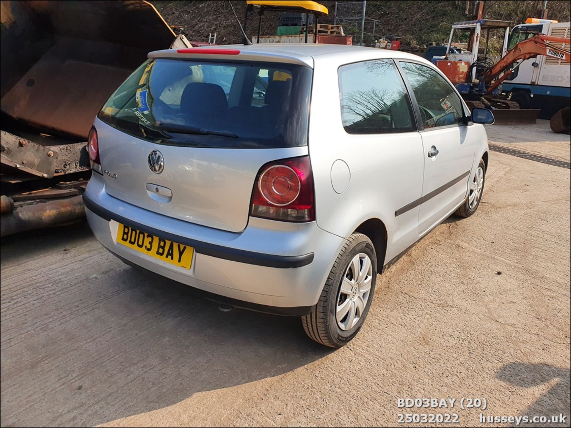 07/03 VOLKSWAGEN POLO E 55 - 1198cc 3dr Hatchback (Silver, 65k) - Image 20 of 34