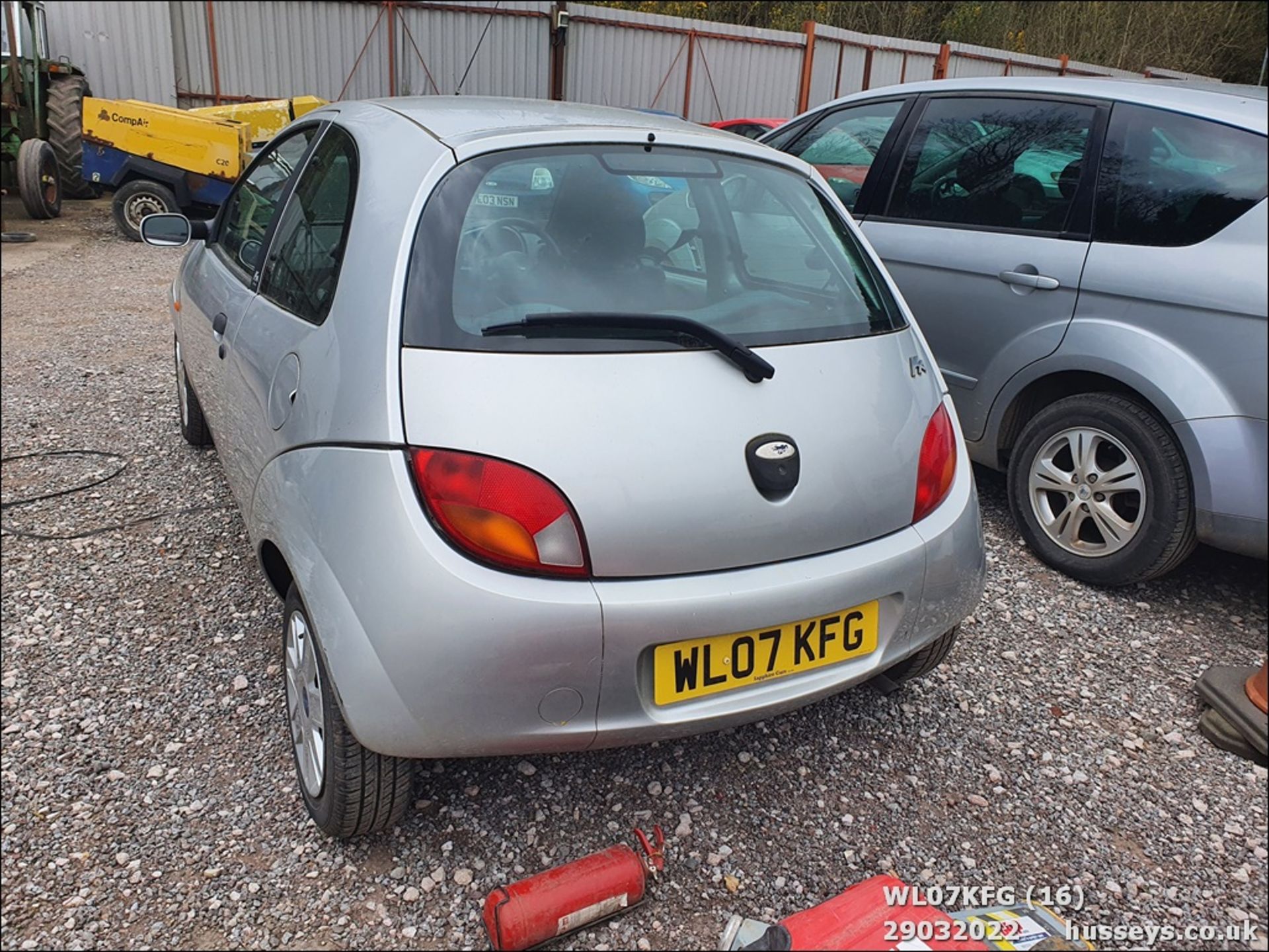 07/07 FORD KA STYLE CLIMATE - 1297cc 3dr Hatchback (Silver) - Image 16 of 24